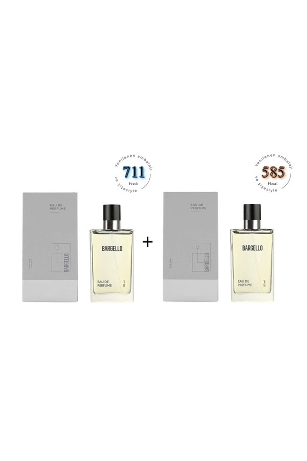 711 + 585 عطر مردانه Edp 50 میلی لیتر تازه/گل Bargello