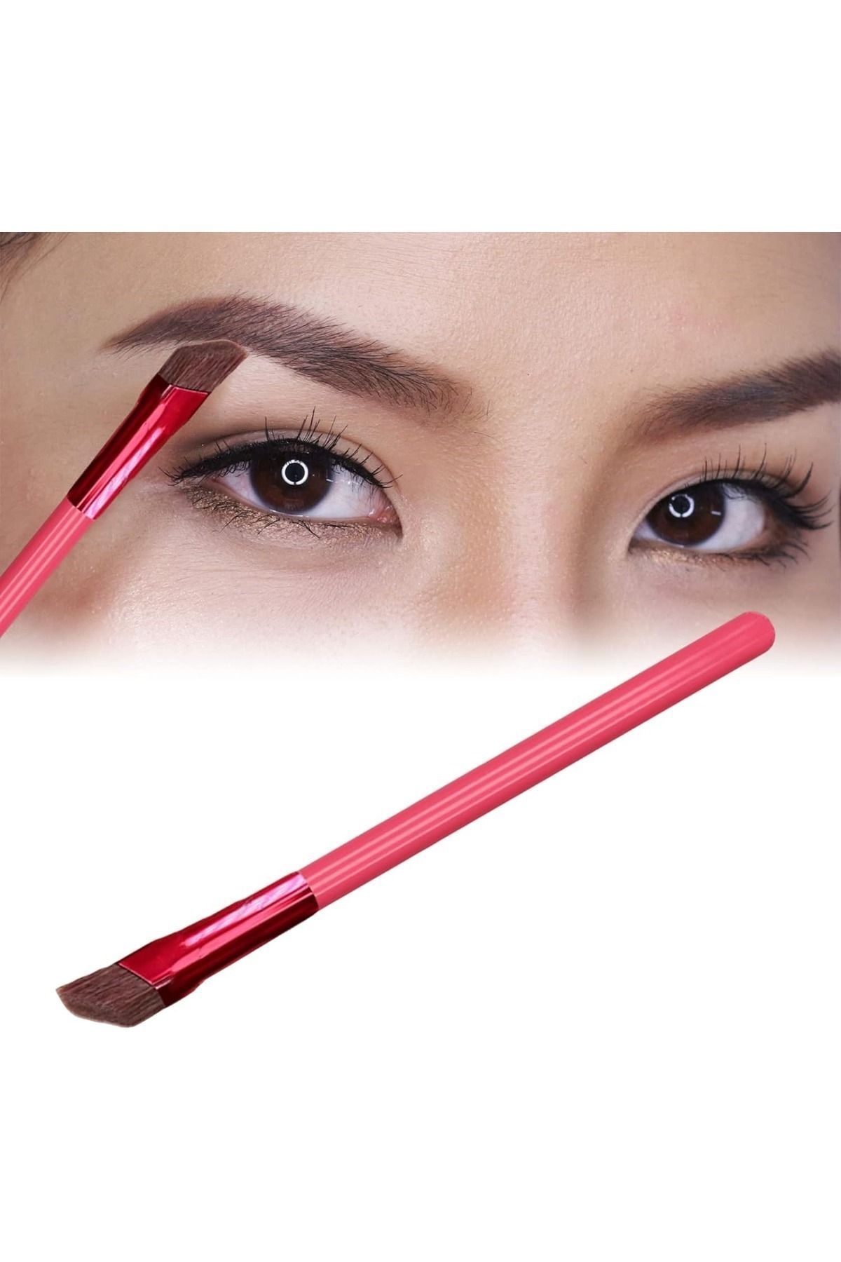 BİYUTREND-Eye Brow Brush Multifunctional, Square Angled Eyebrow Brush 3