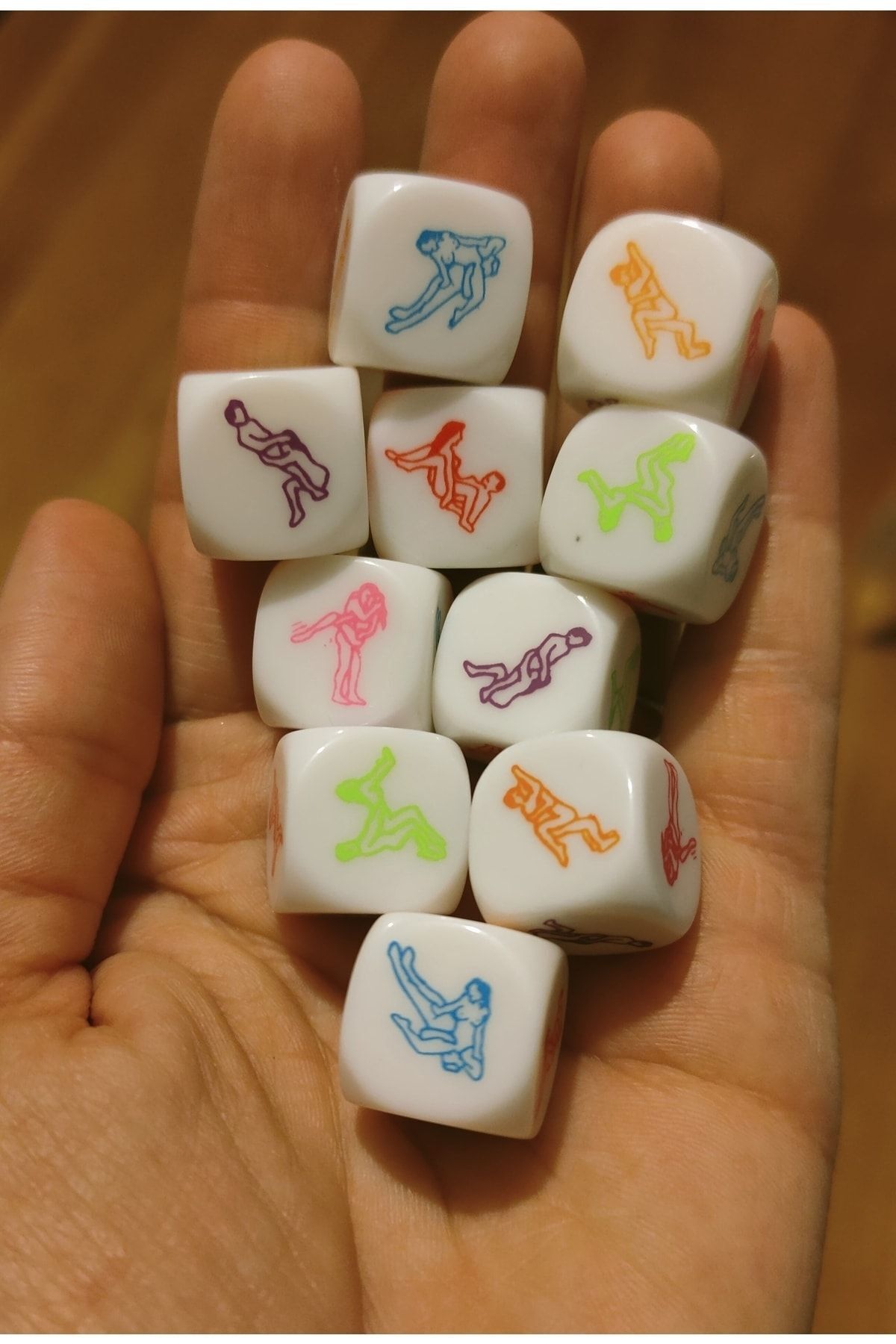 Seks Zarı-kamasutra Zar-pozisyon Zarı-sex Toyz. Ürün 1 Adet Zar Içerir.