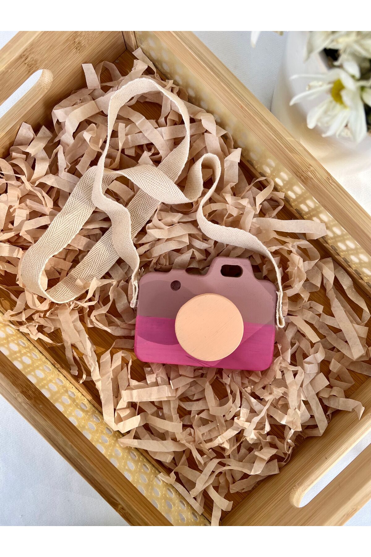 Bebek çekim fotoğraf makinası renkli