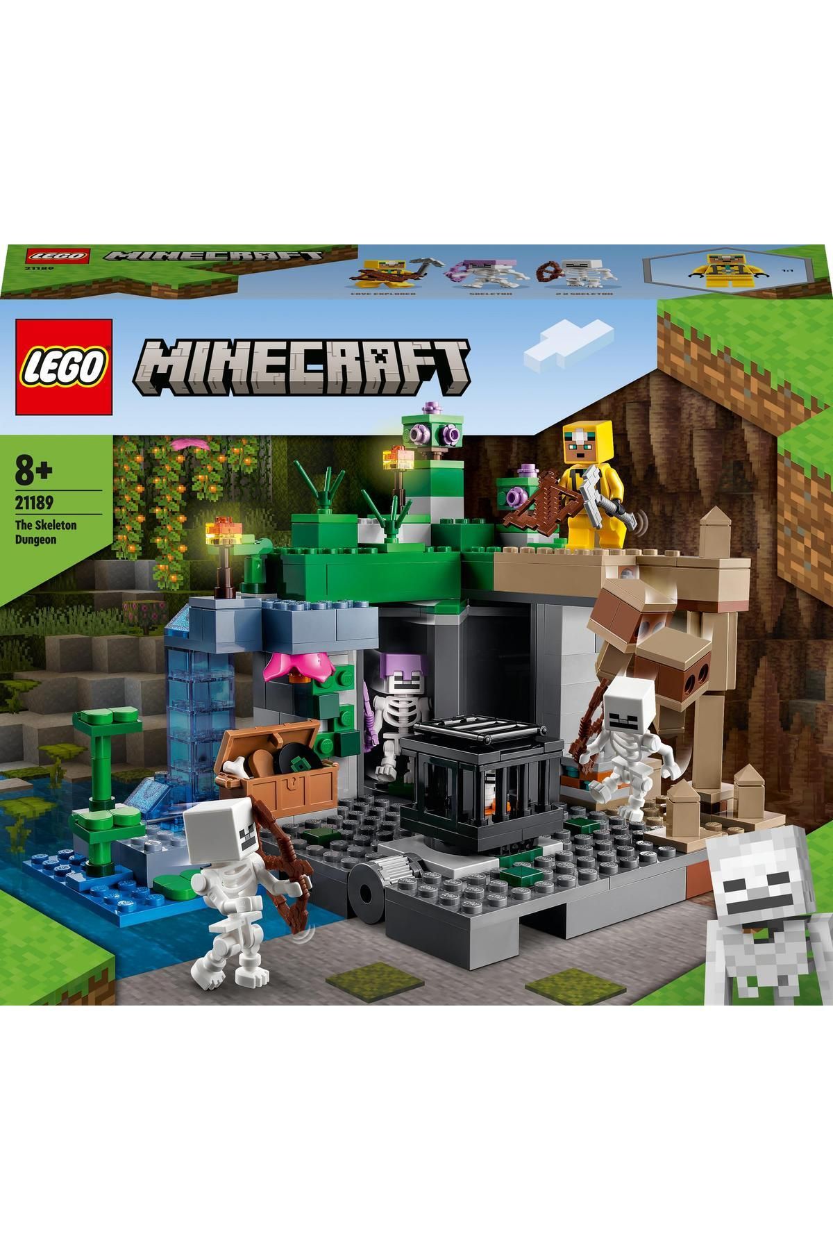 Lego minecraft skeleton set best sale