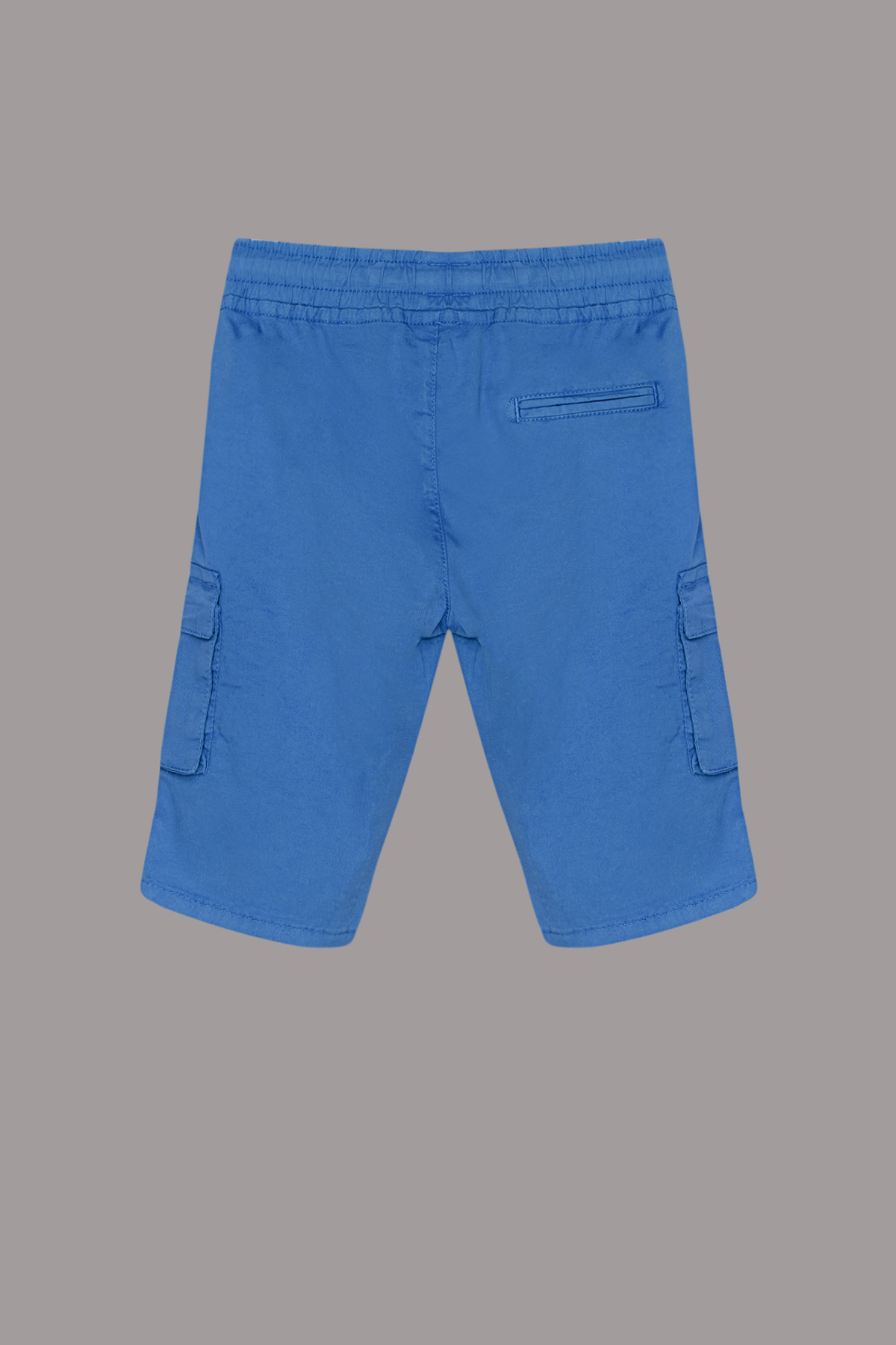 TRENDYOLKIDS-Πλεκτό σορτς Indigo Boy - με Cargo Pocket και ελαστική μέση TKDSS24SR00002 3