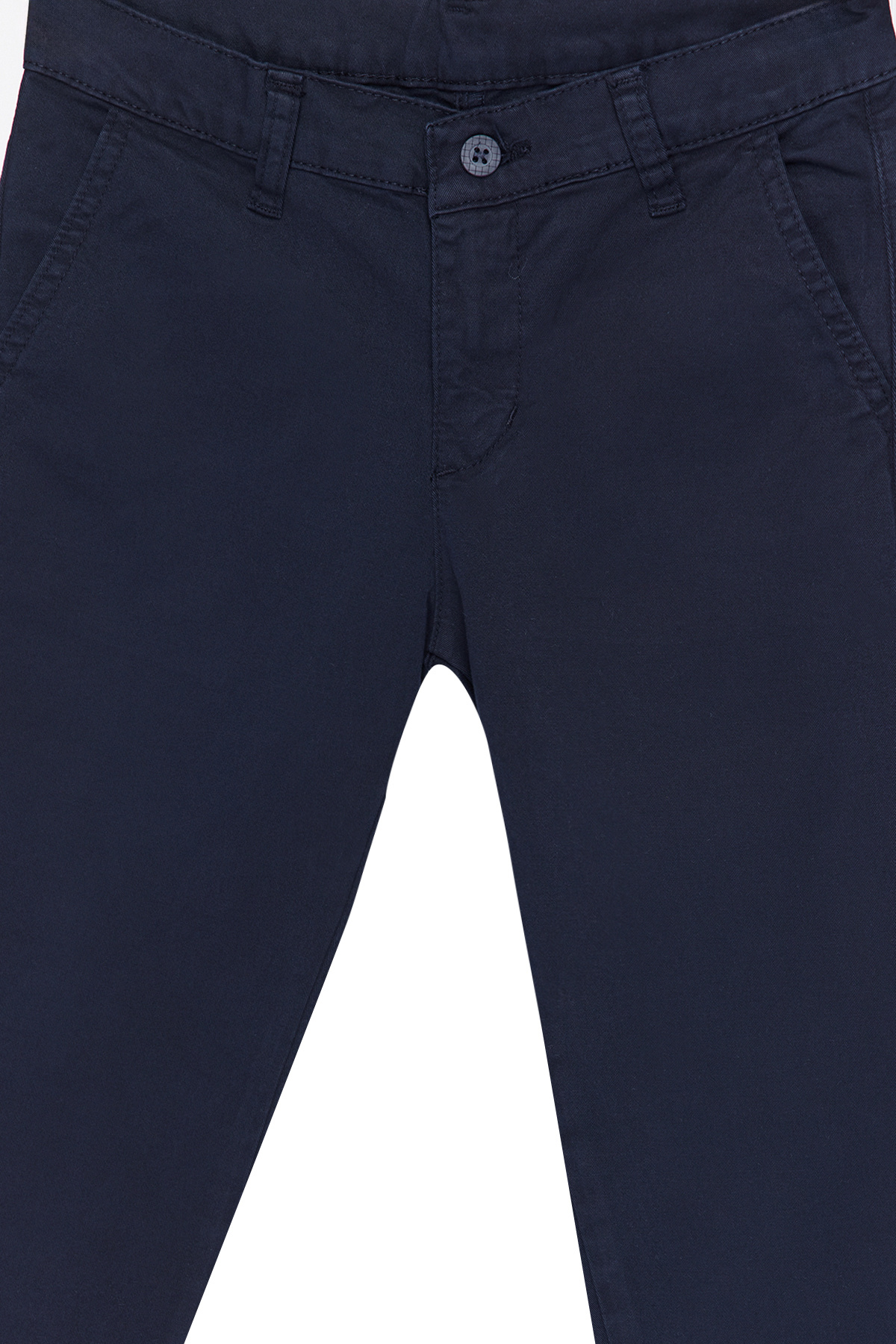 TRENDYOLKIDS-Fiú sötétkék chino nadrág - TKDSS24PL00006 normál szabású 6