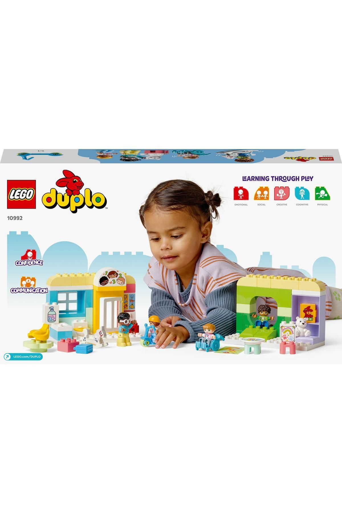 LEGO ® DUPLO® Town Nursery Life 10992 — развивающий набор игрушек для детей от 2 лет и старше (67 предметов)