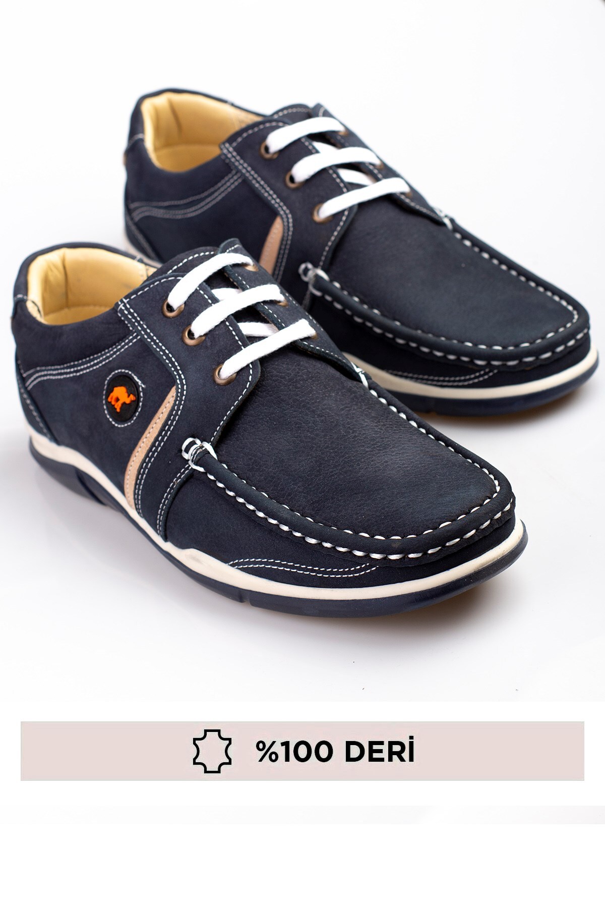 maximoda  %100 Nubuk Deri, Erkek Casual Ayakkabı - Görsel 3