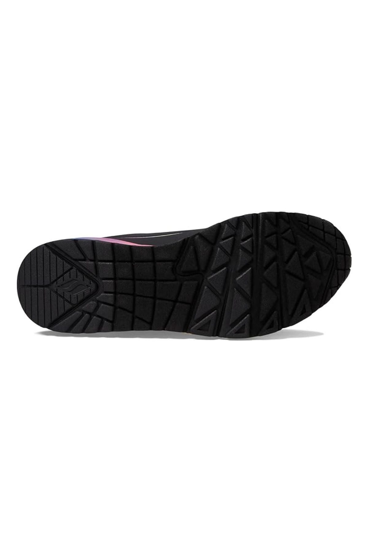 کفش دو و تمرین مشکی زنانه Uno Pop of Sunshine 155148 BKMT ورزشی چند رنگ سیاه Skechers