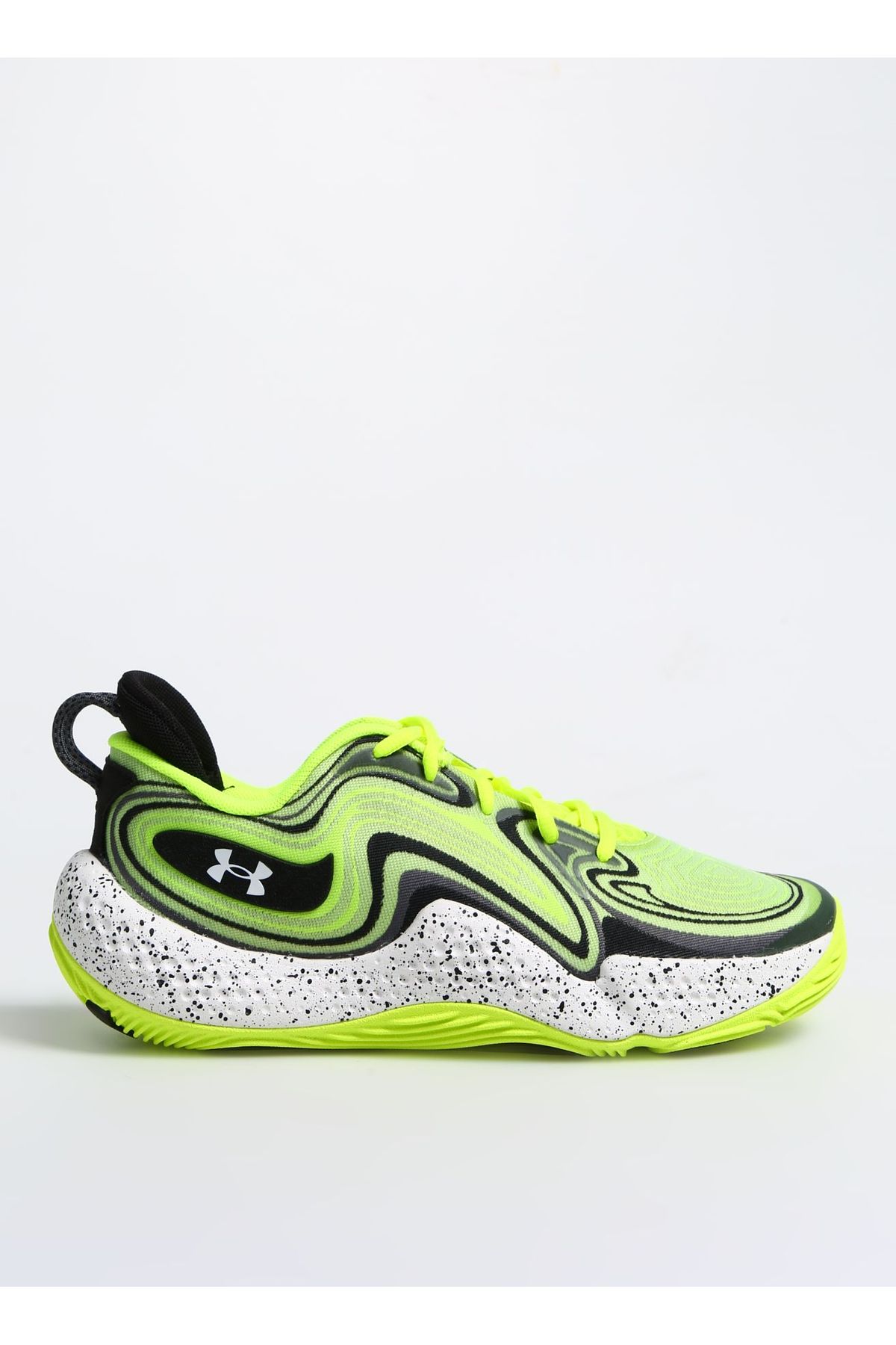 3027263-300 UA SPAWN 6 کفش بسکتبال مردانه زرد نئون Under Armour
