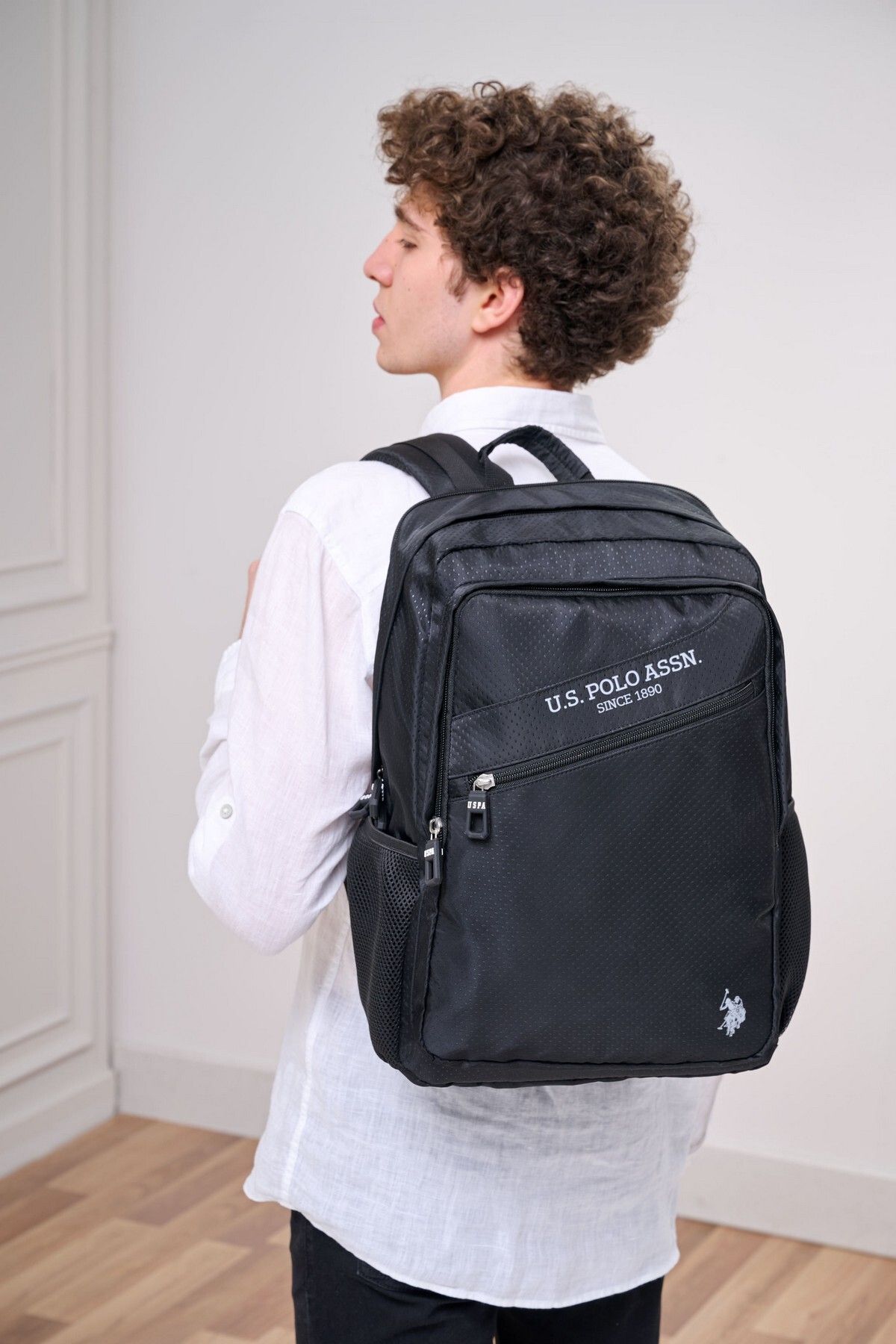 US Polo Assn 24279-24282-24283 کوله پشتی مدرسه یونیسکس دانشجویی سفر روزانه تعطیلات ورزشی پیاده روی SE U.S. Polo Assn.