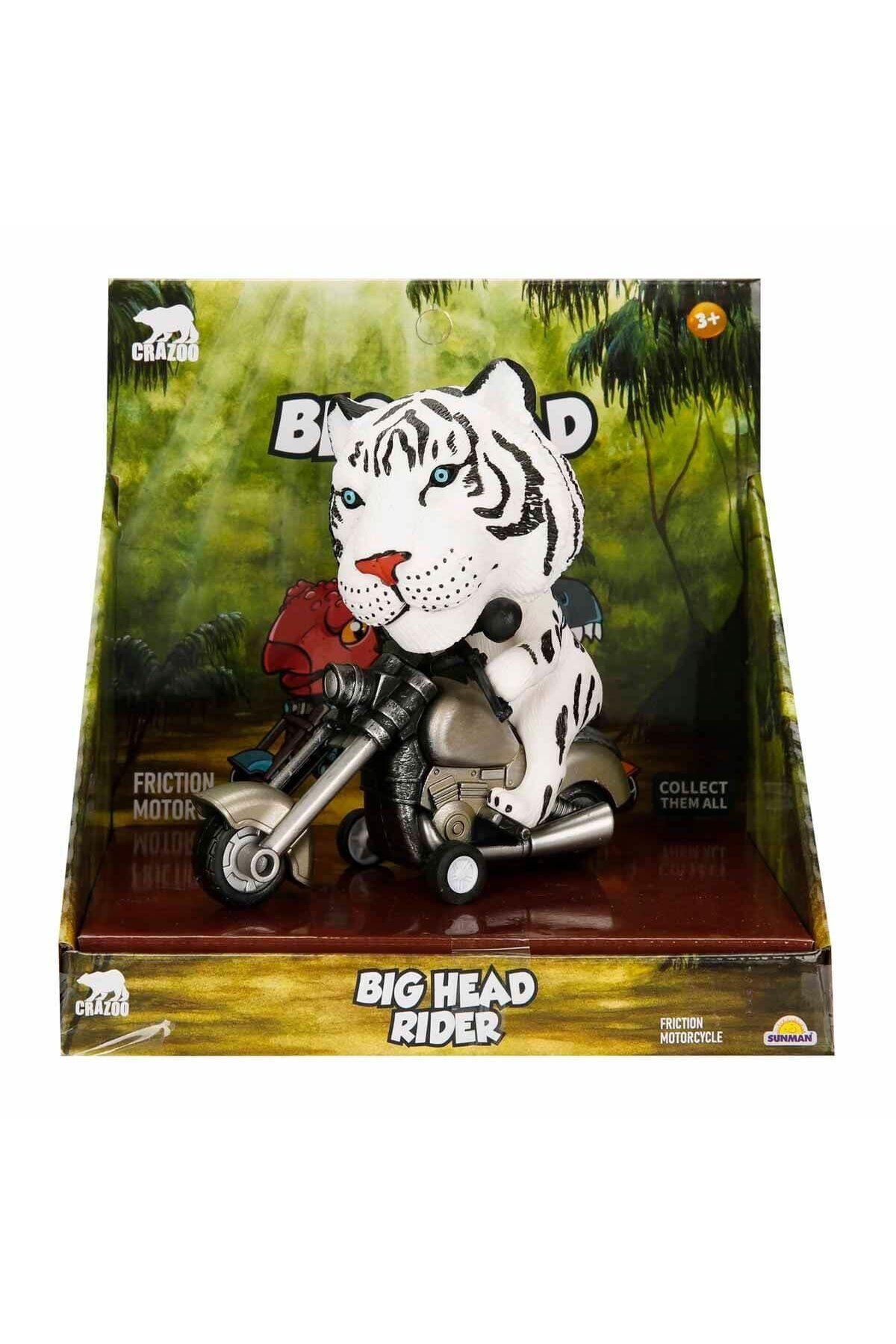 Мотоцикл Sunman Crazoo Big Head Riding Animals 39342 Tiger TXZCCFACB416724