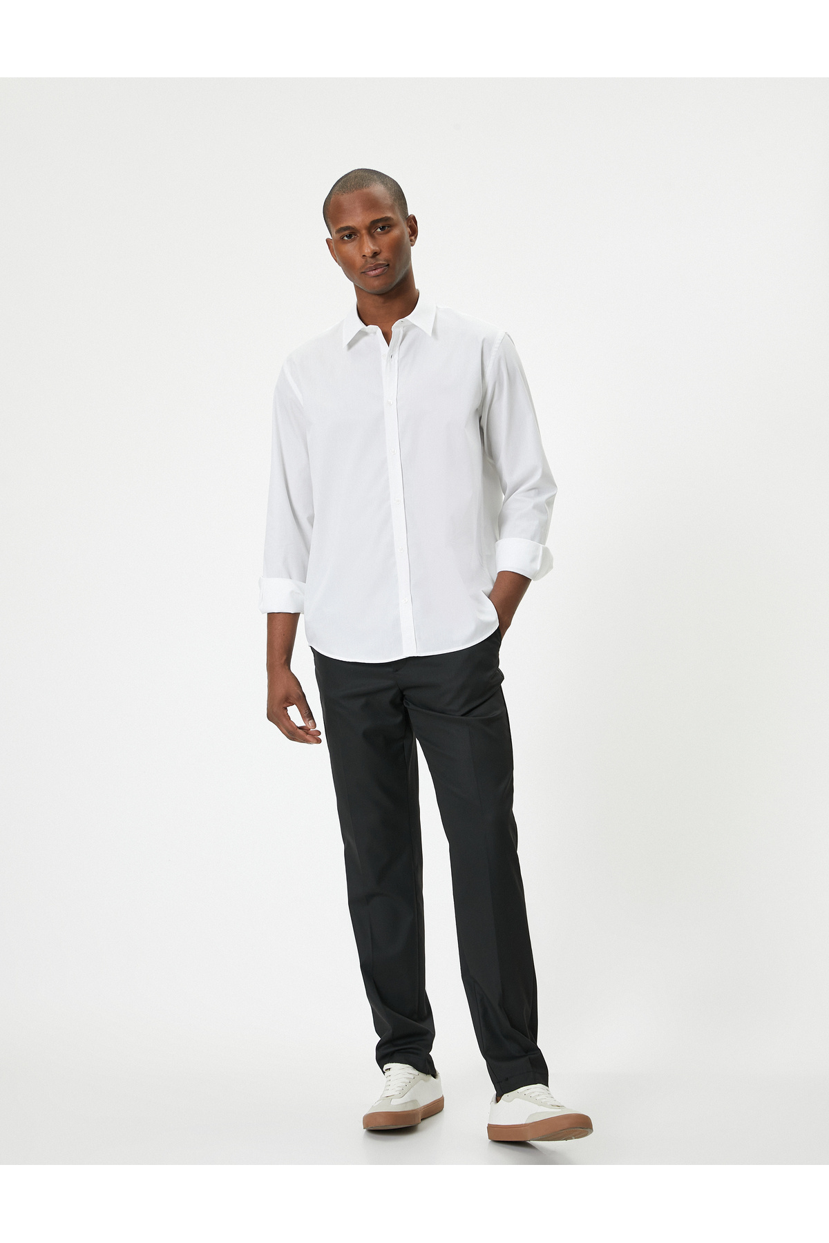 پیراهن مردانه کوتون | 4SAM60173HW Koton - Image 2