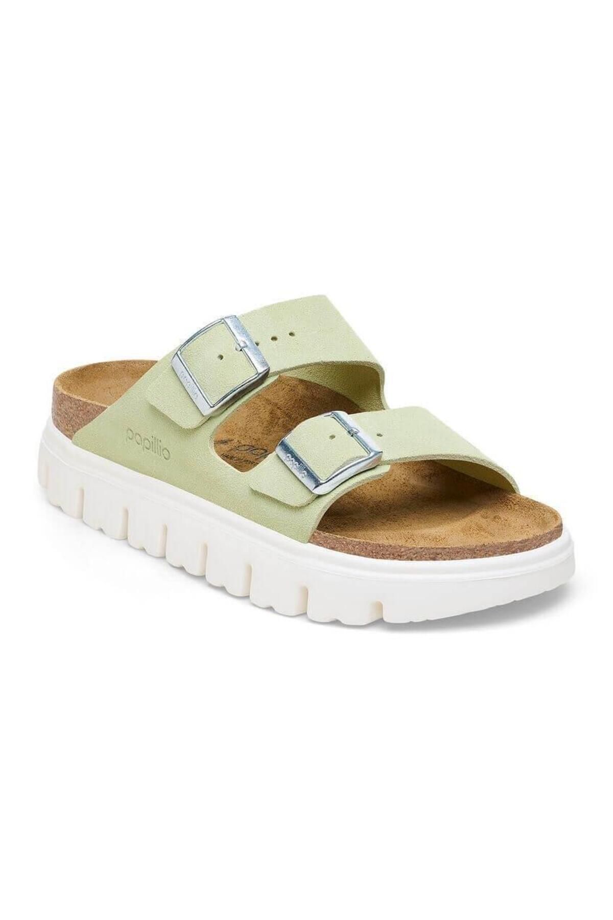 دمپایی زنانه کلفت آریزونا - لیمو Birkenstock