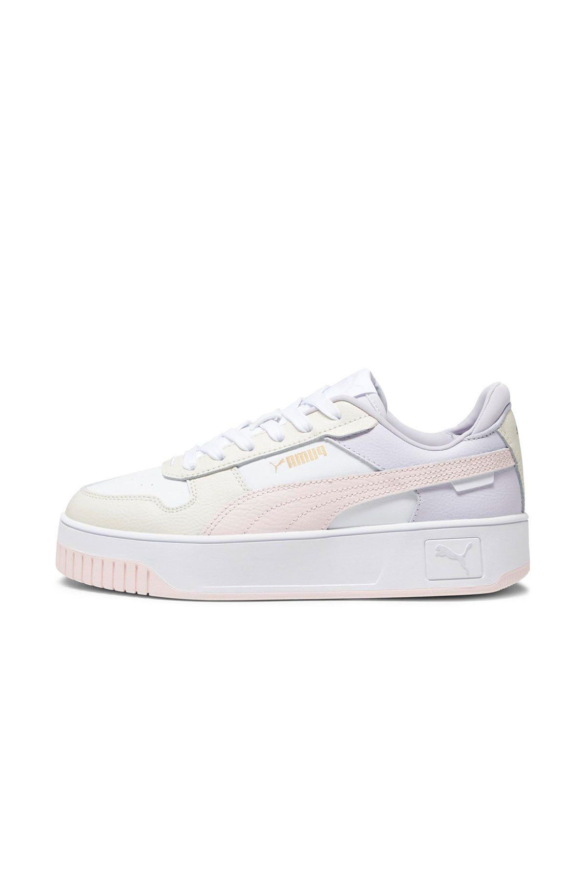 کفش پیاده روی سفید زنانه های خیابانی کارینا اورجینال Puma