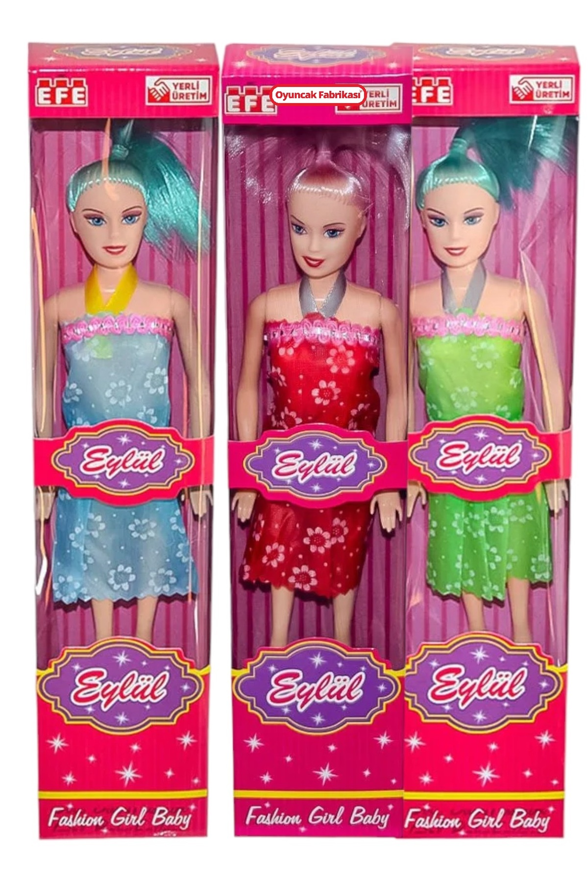 Eylül Manken Bebek Kutulu 29 cm 2
