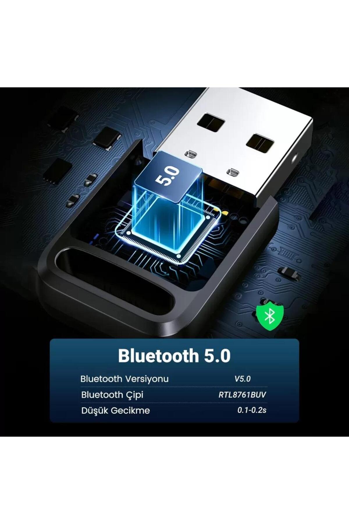 Usb Bluetooth 5.0 Mini Dongle Adaptör 2