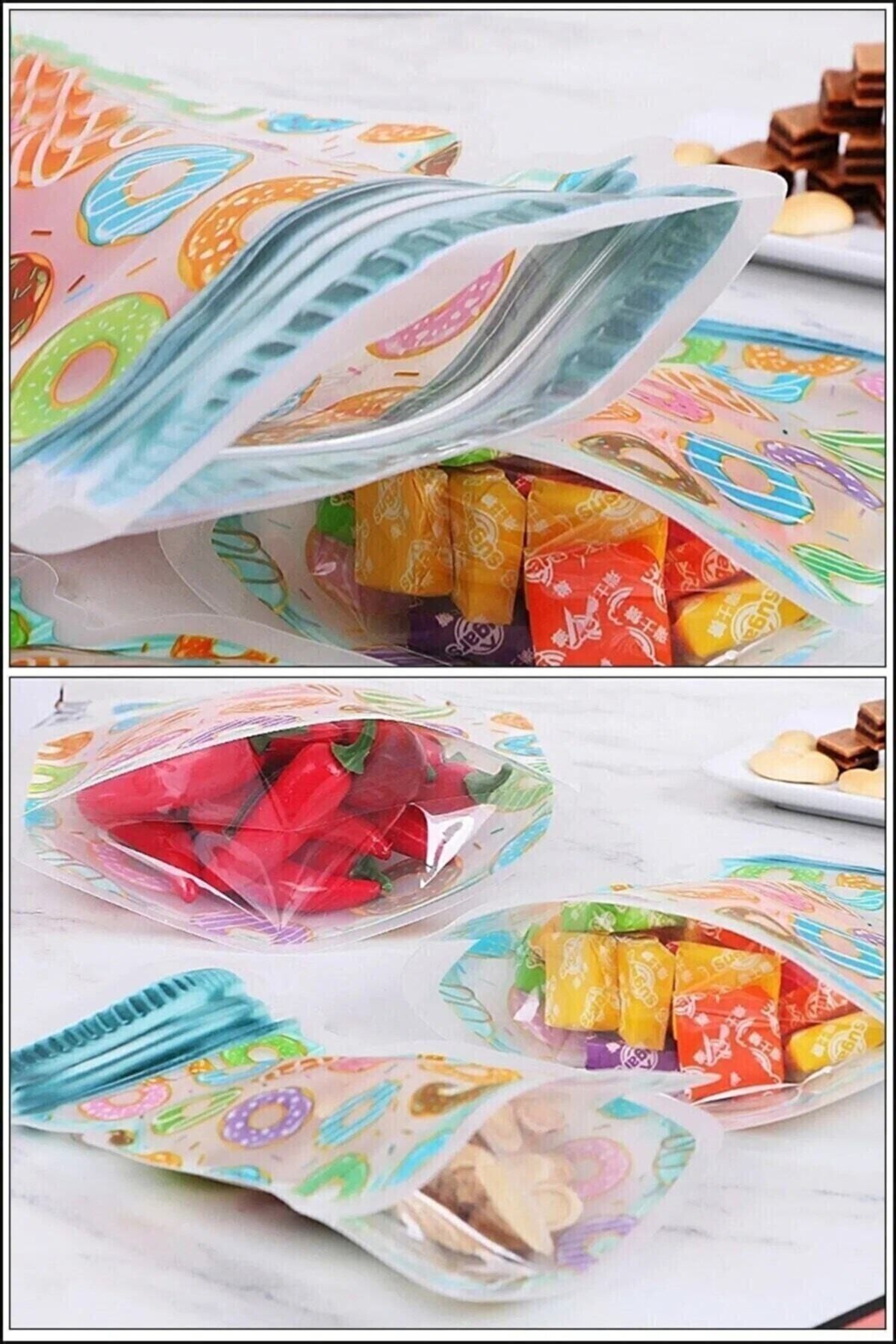 Vi Caro-3 Size Jar Appearance Lockable Storage Container (BAG) / 150ml - 500ml - 620ml 2