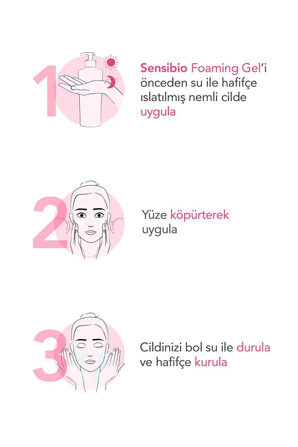 BİODERMA Sensibio Yüz Yıkama Jeli — SENSIBIO1 — تصویر 4 از 4