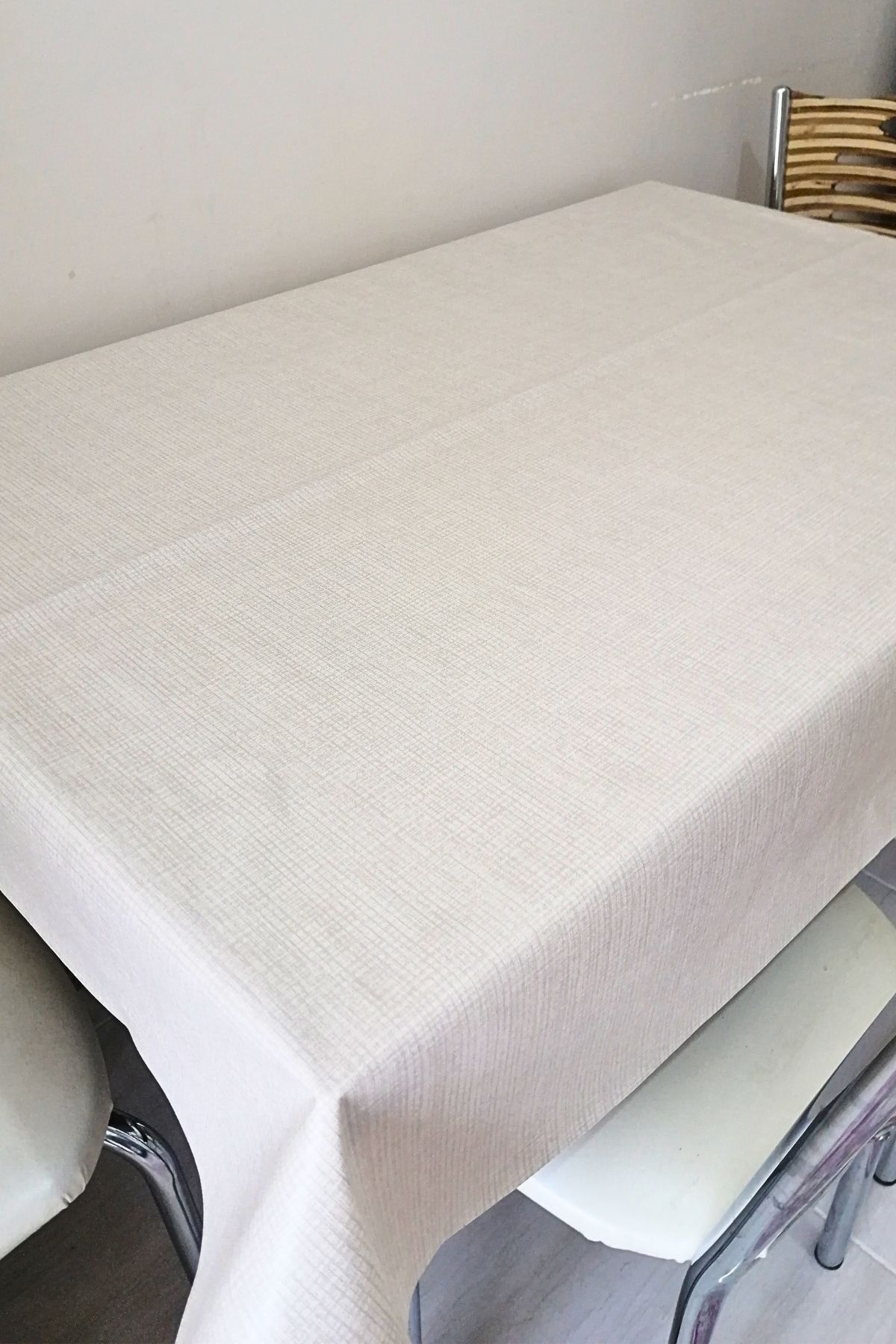 ELEGANCEV-Lined Oilcloth Tablecloth - Square Round Rectangle-KRY 3