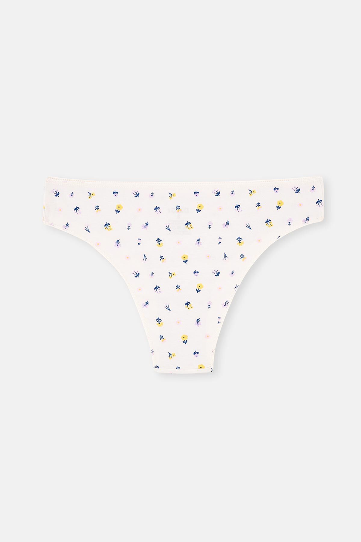 Dagi-3-teiliges gemustertes mehrfarbiges brasilianisches Höschenset für Damen 5