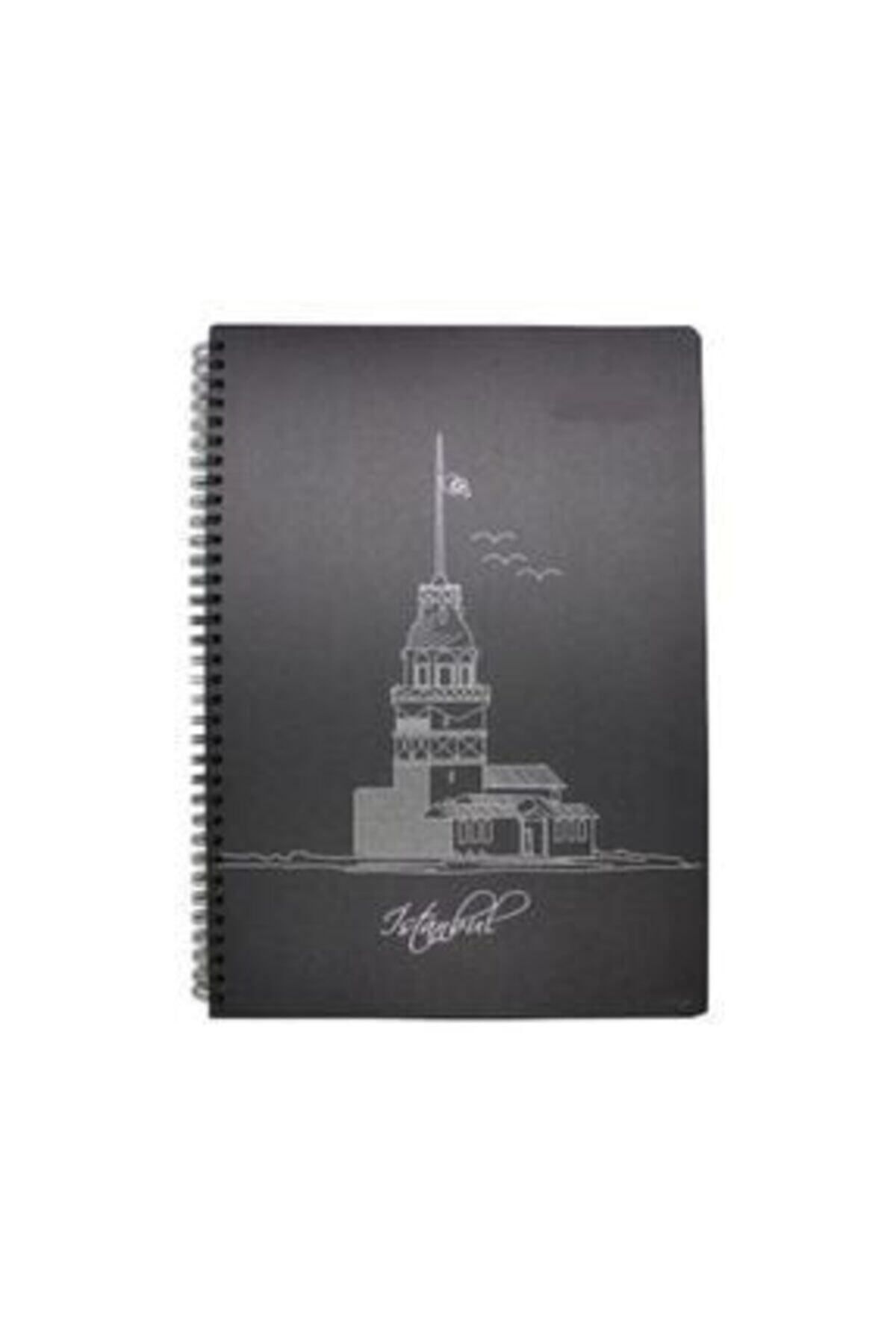 MCOLOR- Black Siyah Defter 120 Gr  17*24 40 Yaprak