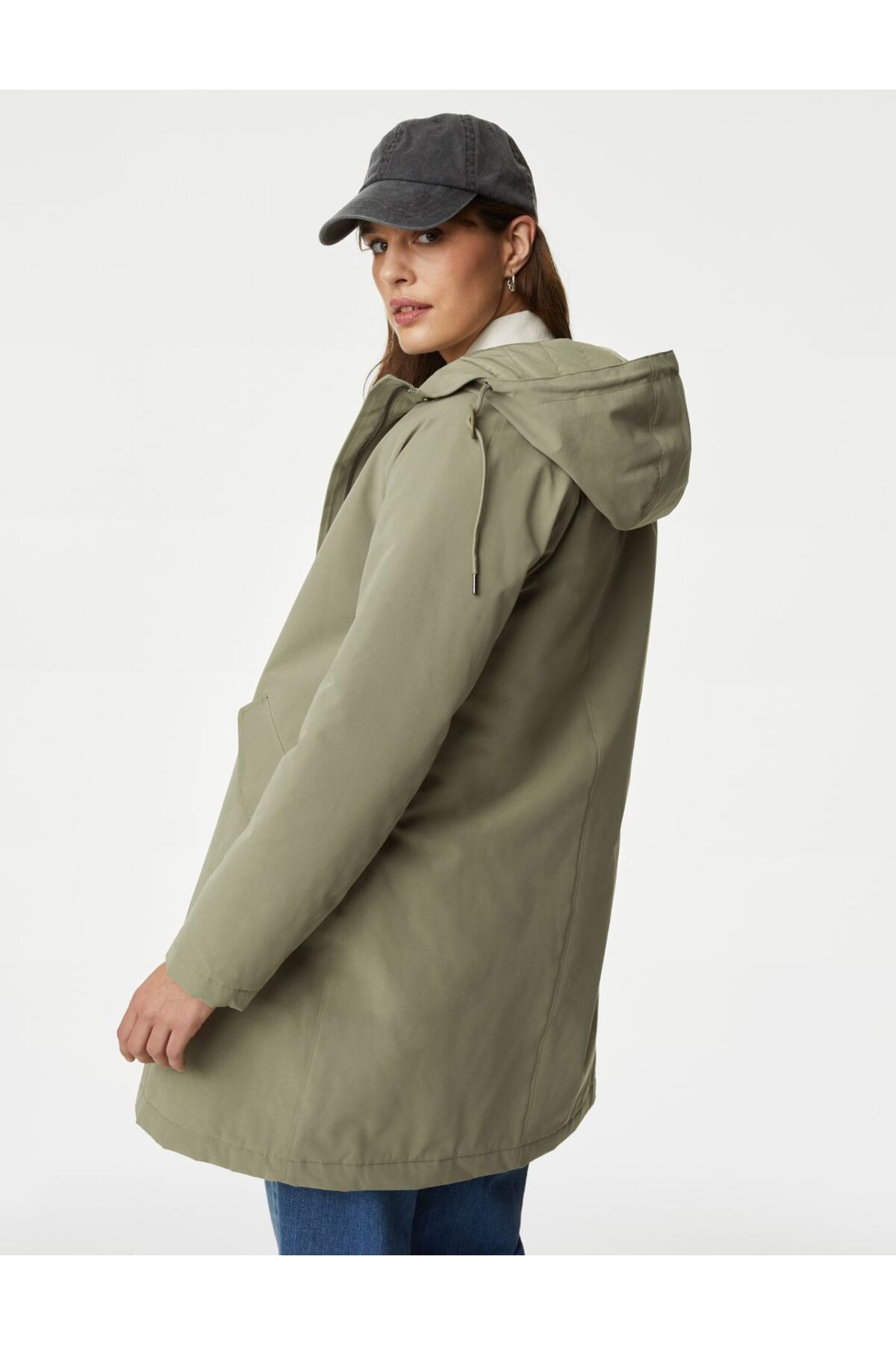 Плащ с капюшоном Marks & Spencer Stormwear™ T49005042