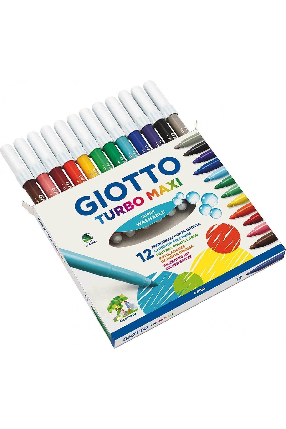 Giotto Turbo Maxi 12 Renk Kutu