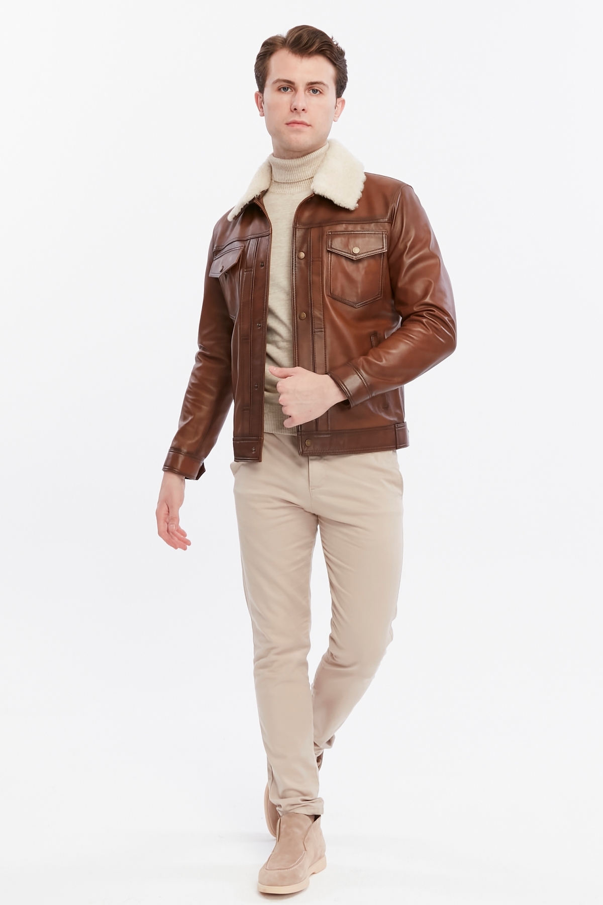 CE-YIL DERİ ÜRÜNLERİ  HAKİKİ DERİ MONT - Görsel 6