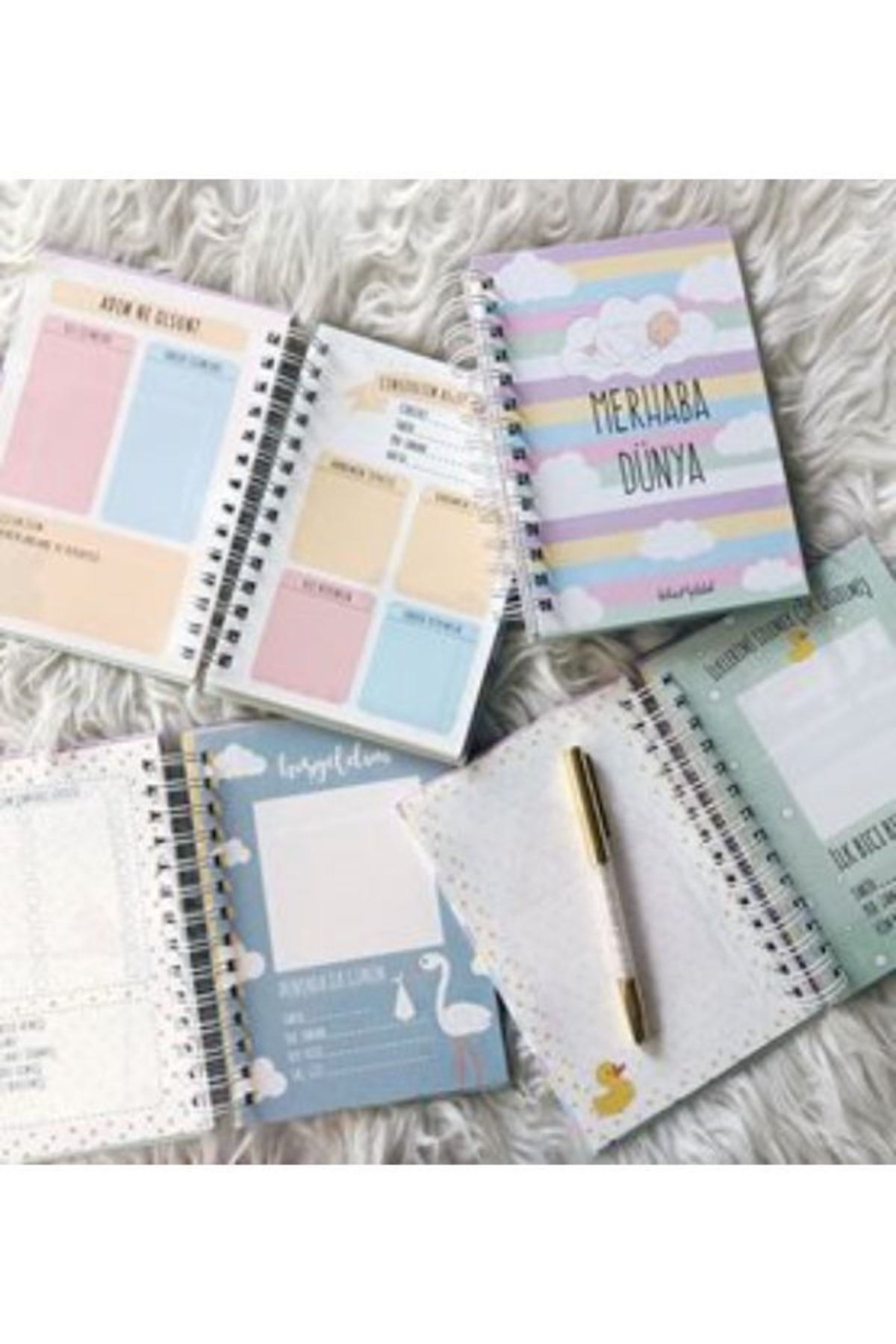 Bikutumutluluk Hediyelik - Merhaba Dünya Anne Bebek Ajanda Anı Defteri Ve Hediye Kutusu fotoğrafı 2 (önizleme)