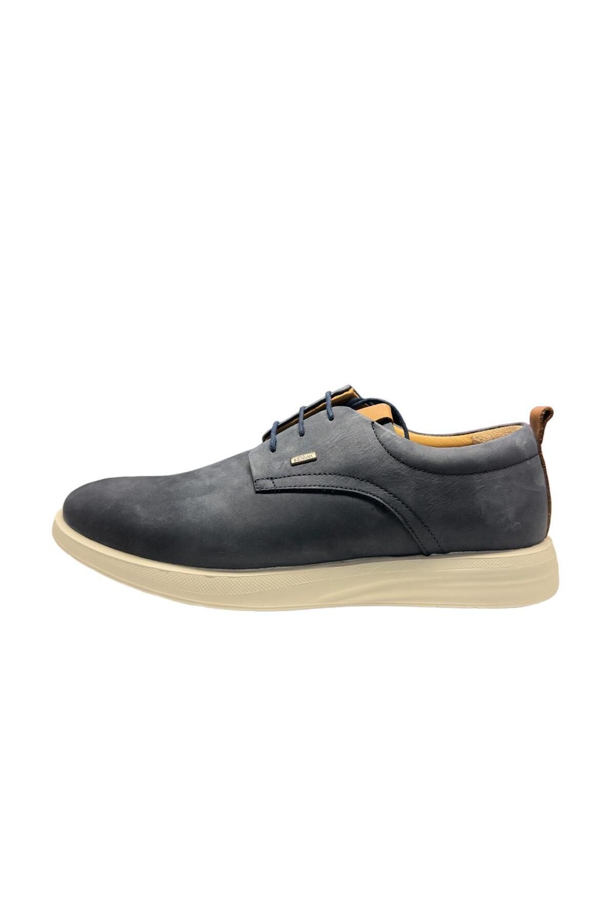 کفش های کژوال مردانه چرمی واقعی NUBUK روزانه روزمره BESS SHOES