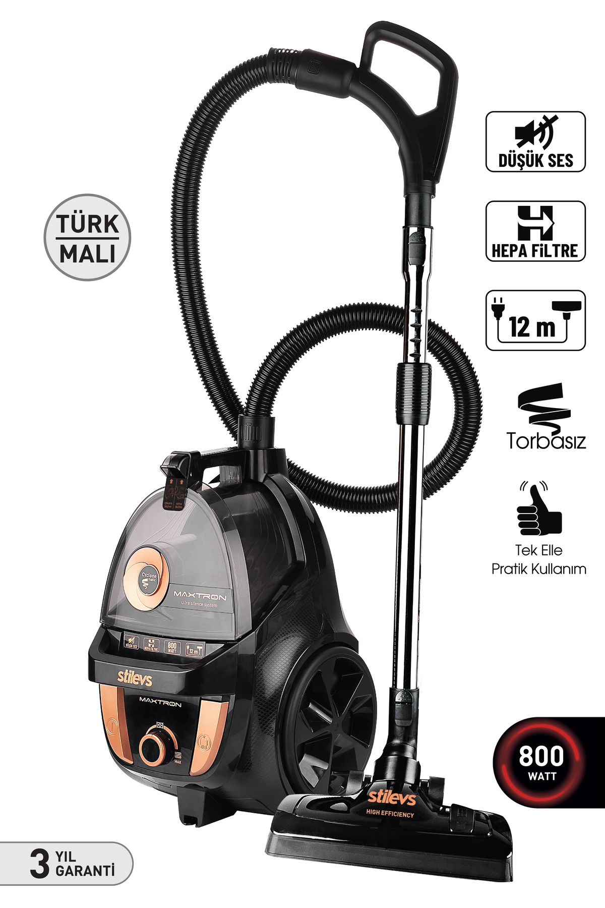 Stilevs Yeni Ürün Maxtron Süpürge Makinası