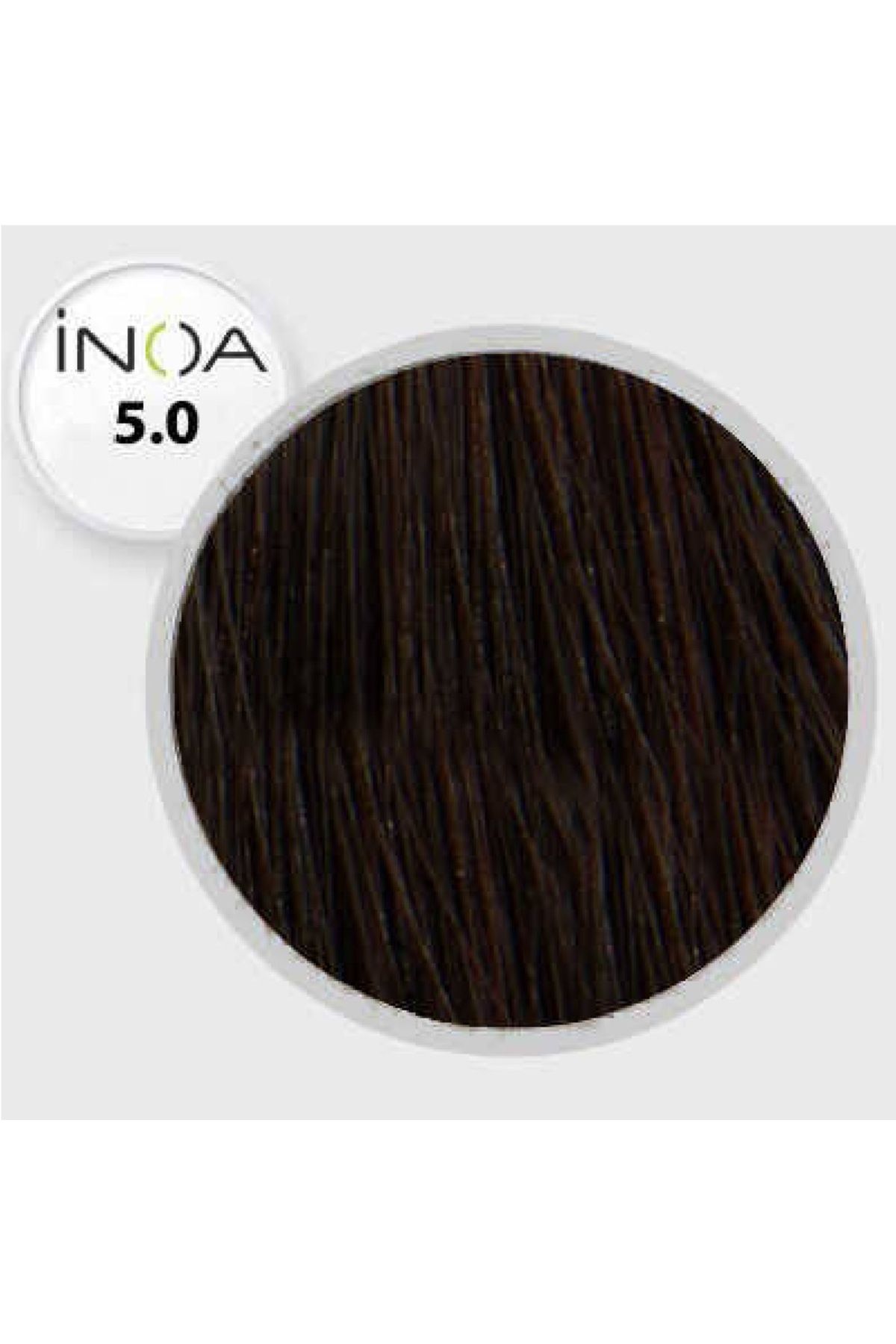 رنگ مو چند مردانه و زنانه موی تقویت شده با روغن 5.0 قهوه سبک 60 گرم. bsecrets.y93 İNOA