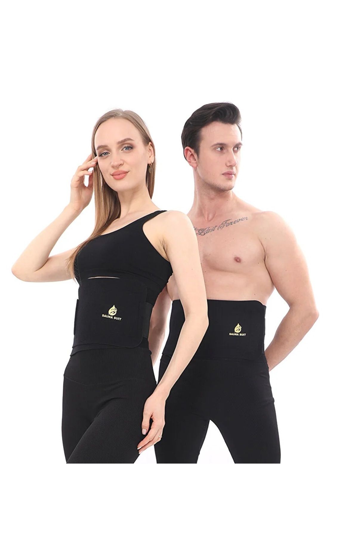 SAUNA SUIT Termal Sauna Unisex Bel Kemer Kemer Terleme Korsesi