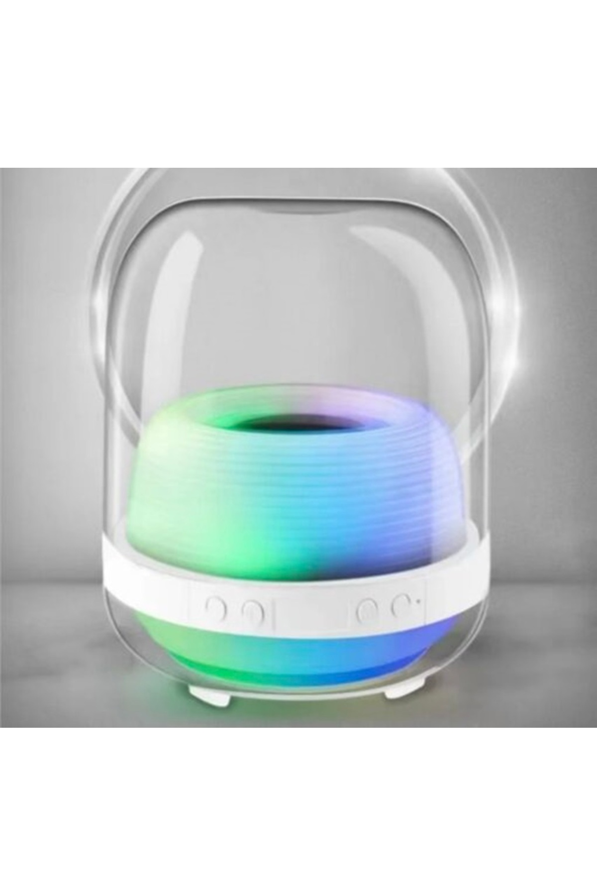 L20 SMART LED IŞIKLI BLUETOOTH HOPARLÖR SPEAKER TAŞINABİLİR SES BOMBASI 4