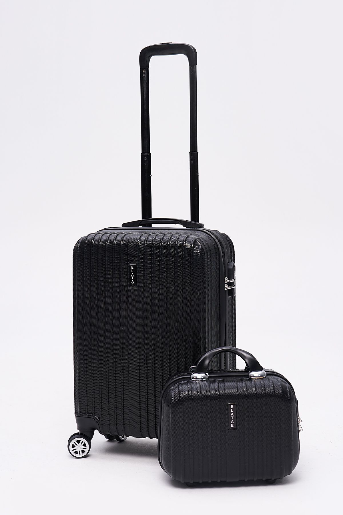 ELATAE 2'li Valiz Seti Valiz Kabin Boy Ve Makyaj 2'li Set 1020