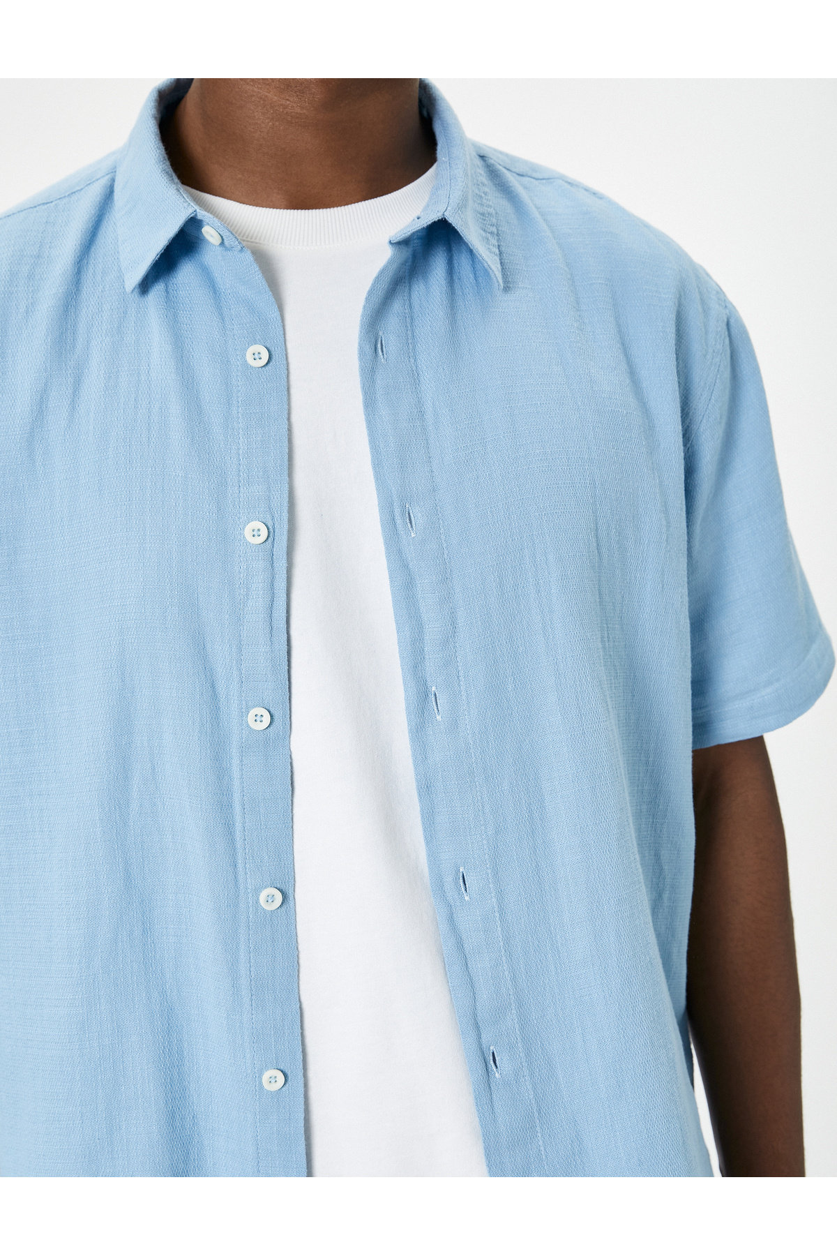 پیراهن مردانه کوتون | 4SAM60034HW Koton - Image 5