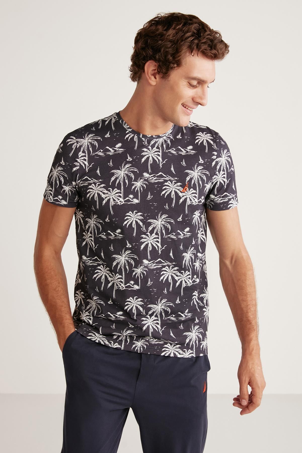Nautica-Soft textured pajama set 3