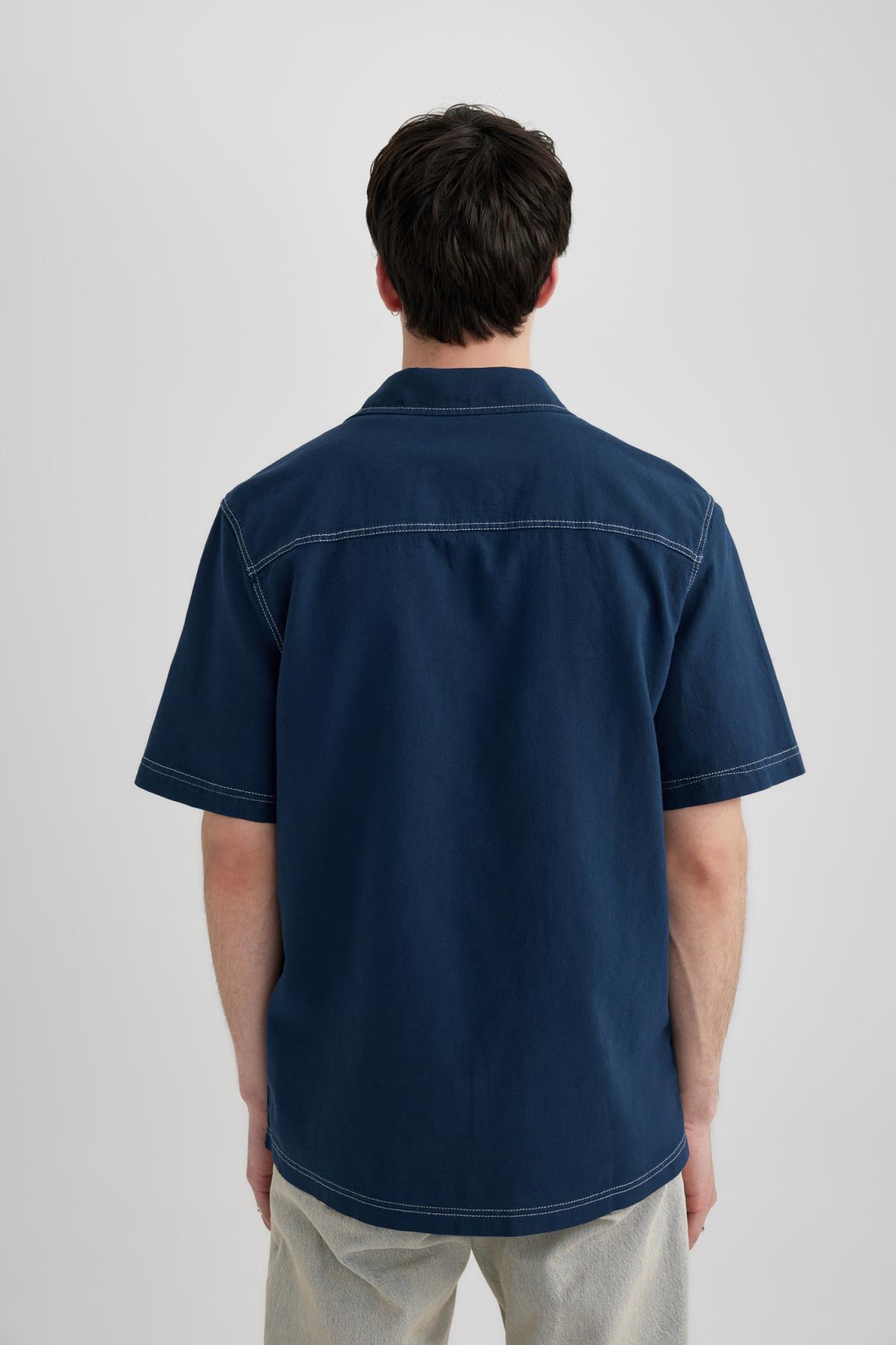 پیراهن مردانه دفاکتو | B6309AX24SM Defacto - Image 7