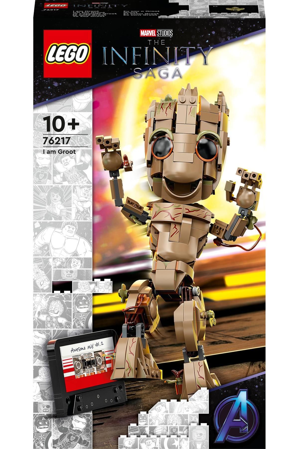 LEGO ® Marvel Ben Groot 76217 — коллекционный конструктор для детей от 10 лет и старше (476 деталей)