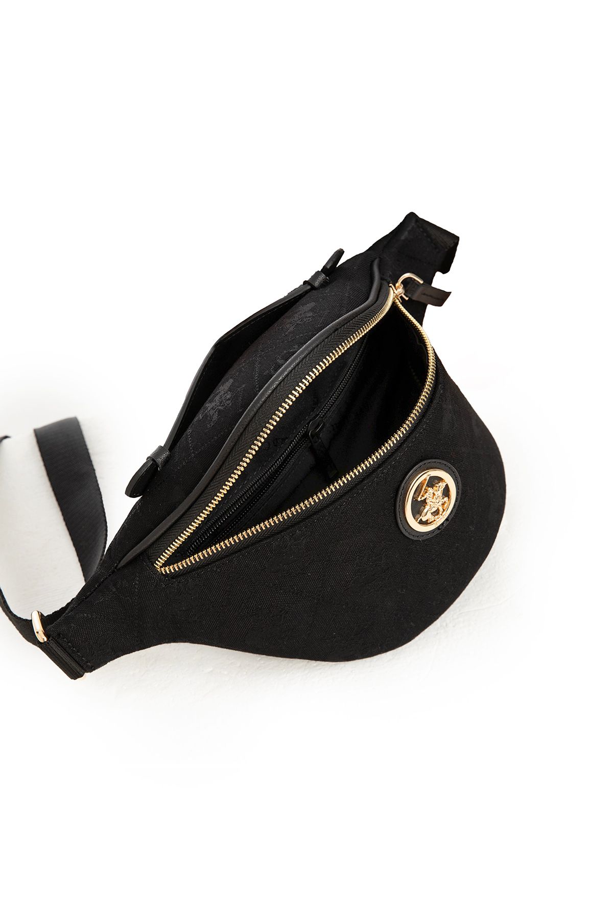 Beverly Hills Polo Club-Geantă neagră de umăr pentru femei 05BHPC8034 5