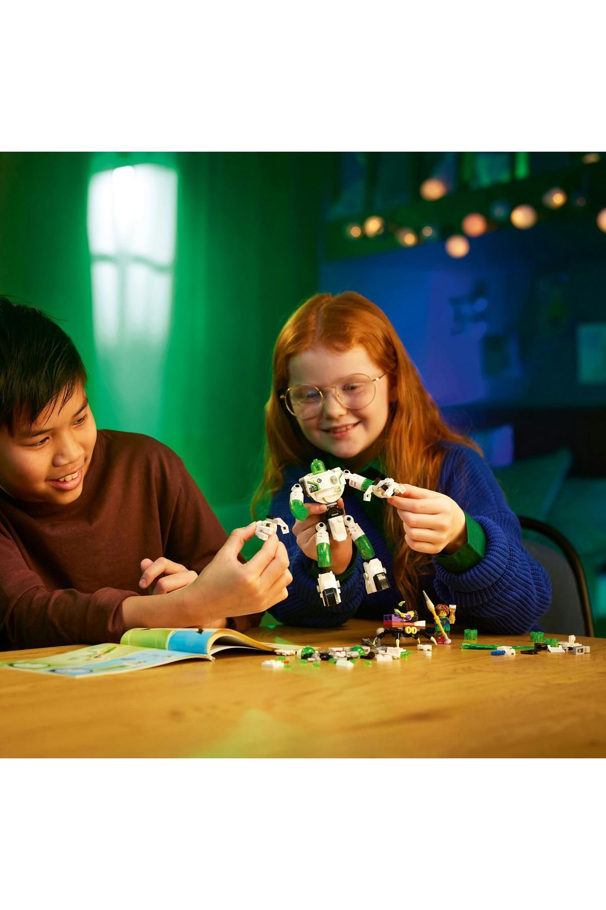 LEGO-Dreamzz ™   Mateo and Robot Z-Blob 71454 - 7 Years Old Toy Construction Set (237 Pieces) 8