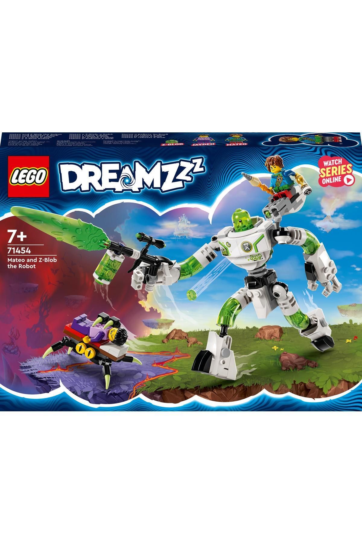 LEGO-Dreamzz ™   Mateo and Robot Z-Blob 71454 - 7 Years Old Toy Construction Set (237 Pieces) 6