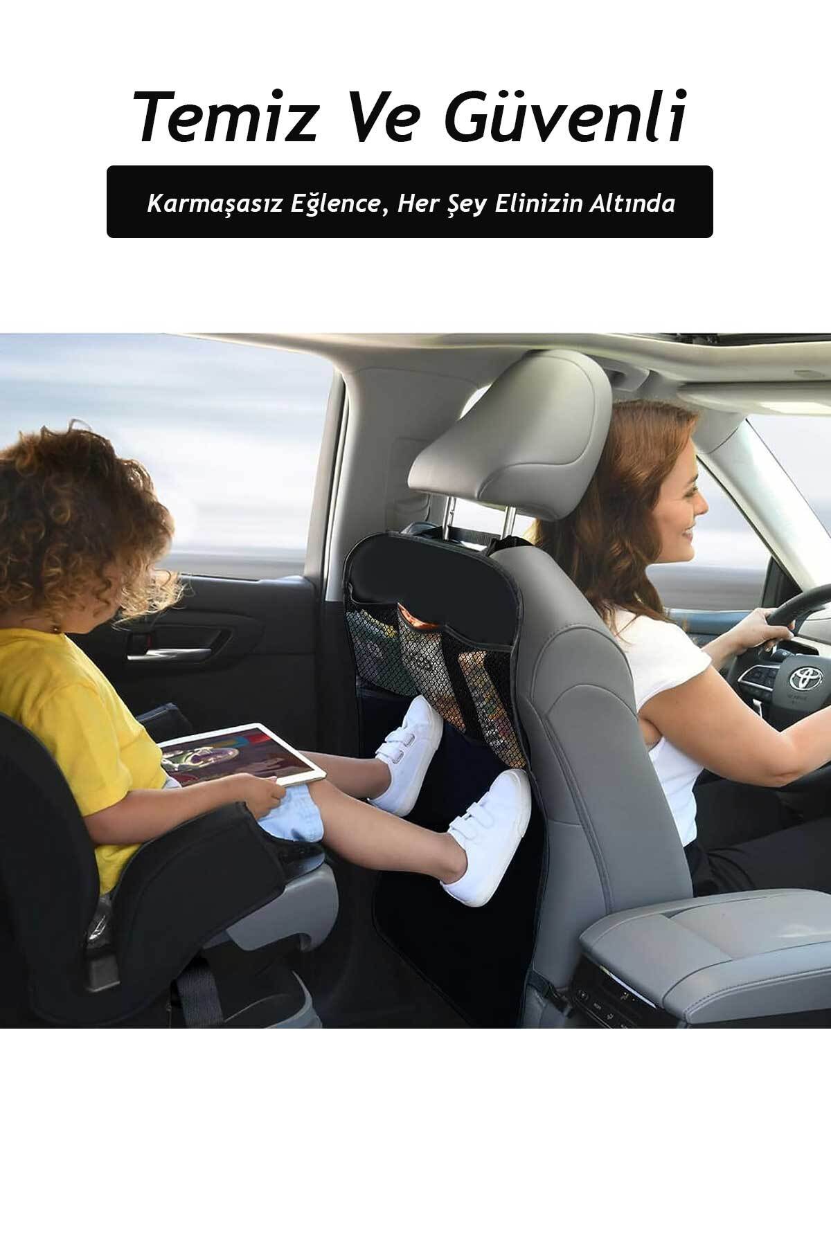 RevuBaby Arka Koltuk Araba Düzenleyici  Arka Koltuk Koruyucu, Çocuklar için Arka Koltuk Organizer EKO fotoğrafı 2 (önizleme)