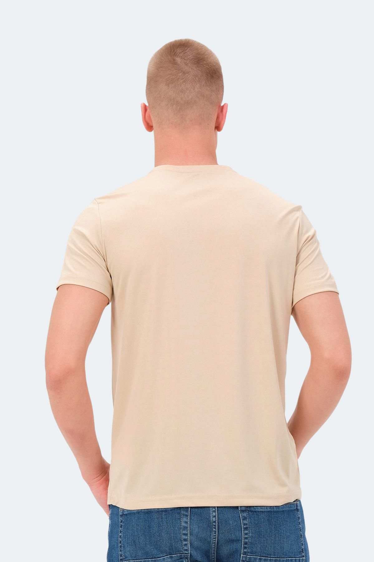 تی شرت مردانه NELS بژ Slazenger