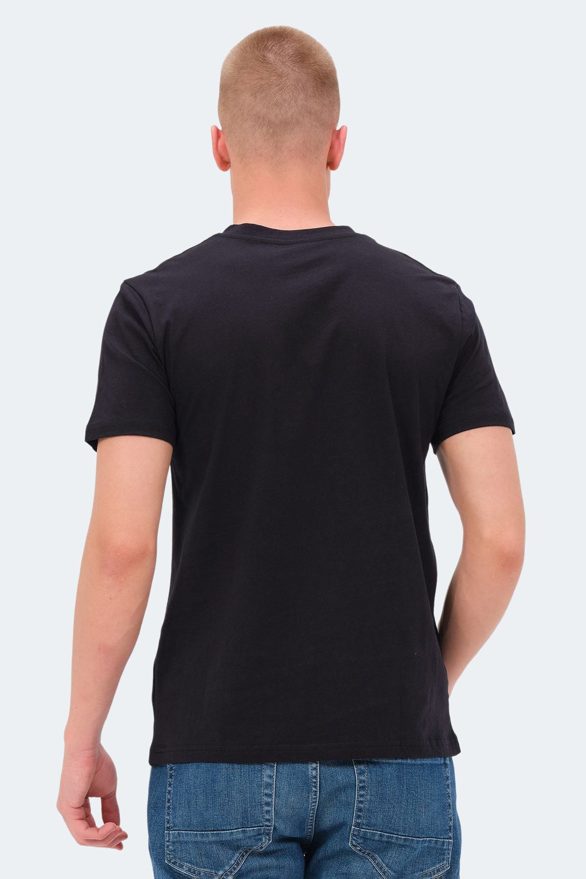 تیشرت مردانه KAIJA آبی سرمه ای Slazenger