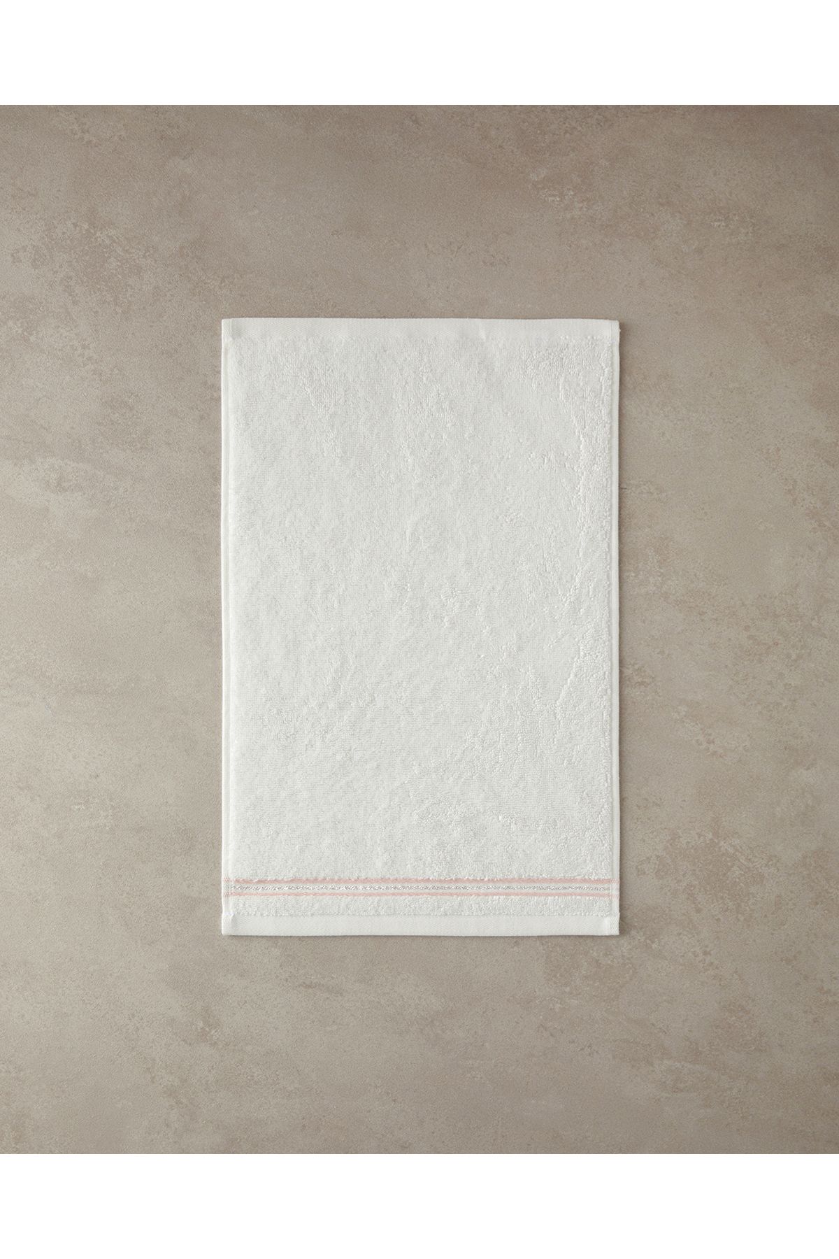 English Home-Ecru Polly Cotton Face Towel Set 2