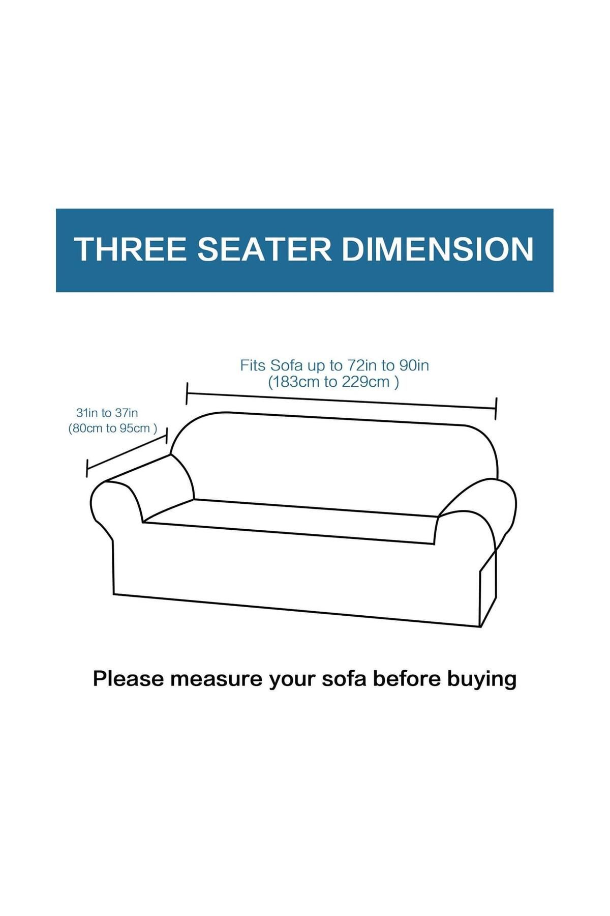 elgeyar-Flexible Jacquard Sofa and Sofa - Sehra Patterned 3+3+1+1 Set 3
