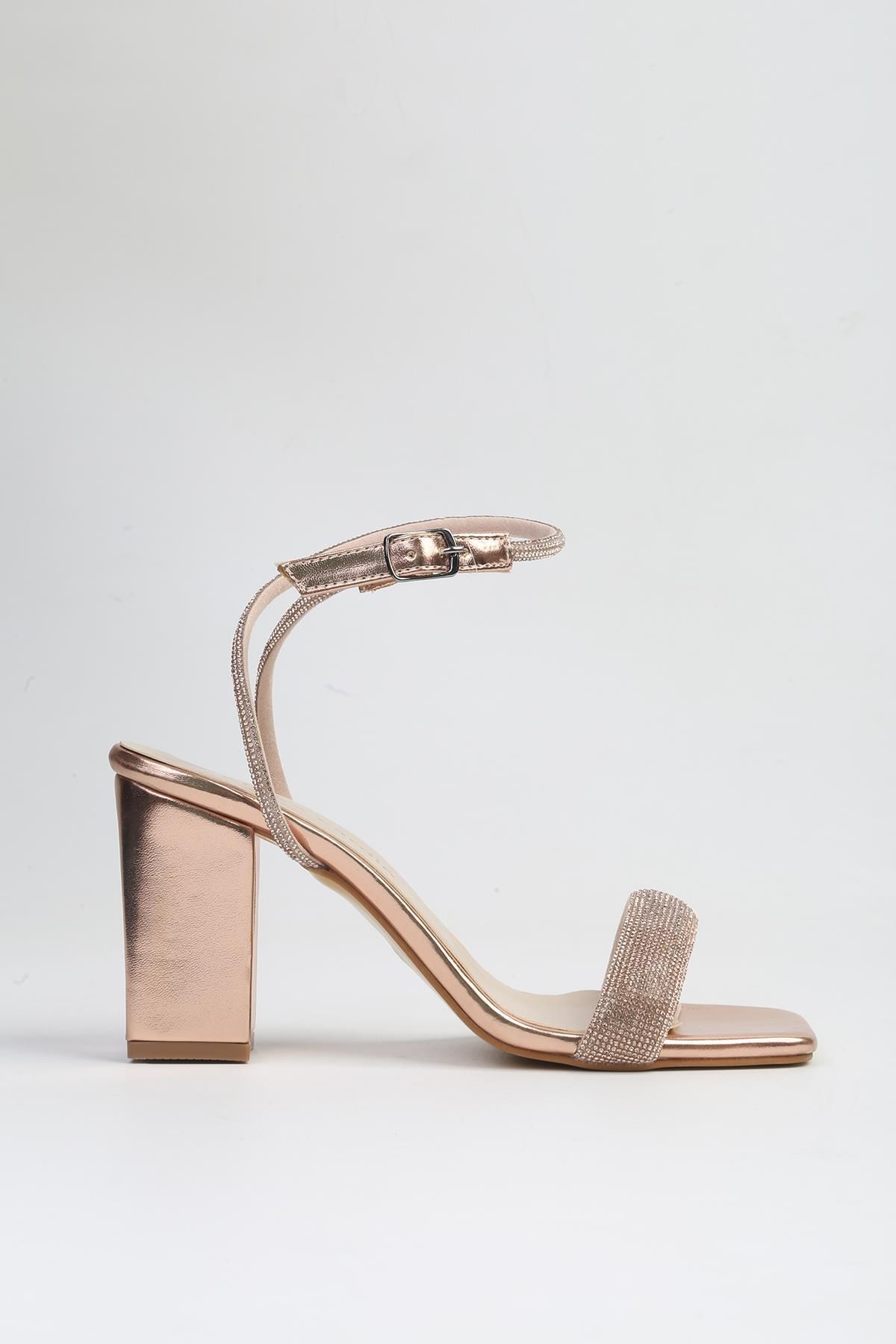 New look rose gold heels store
