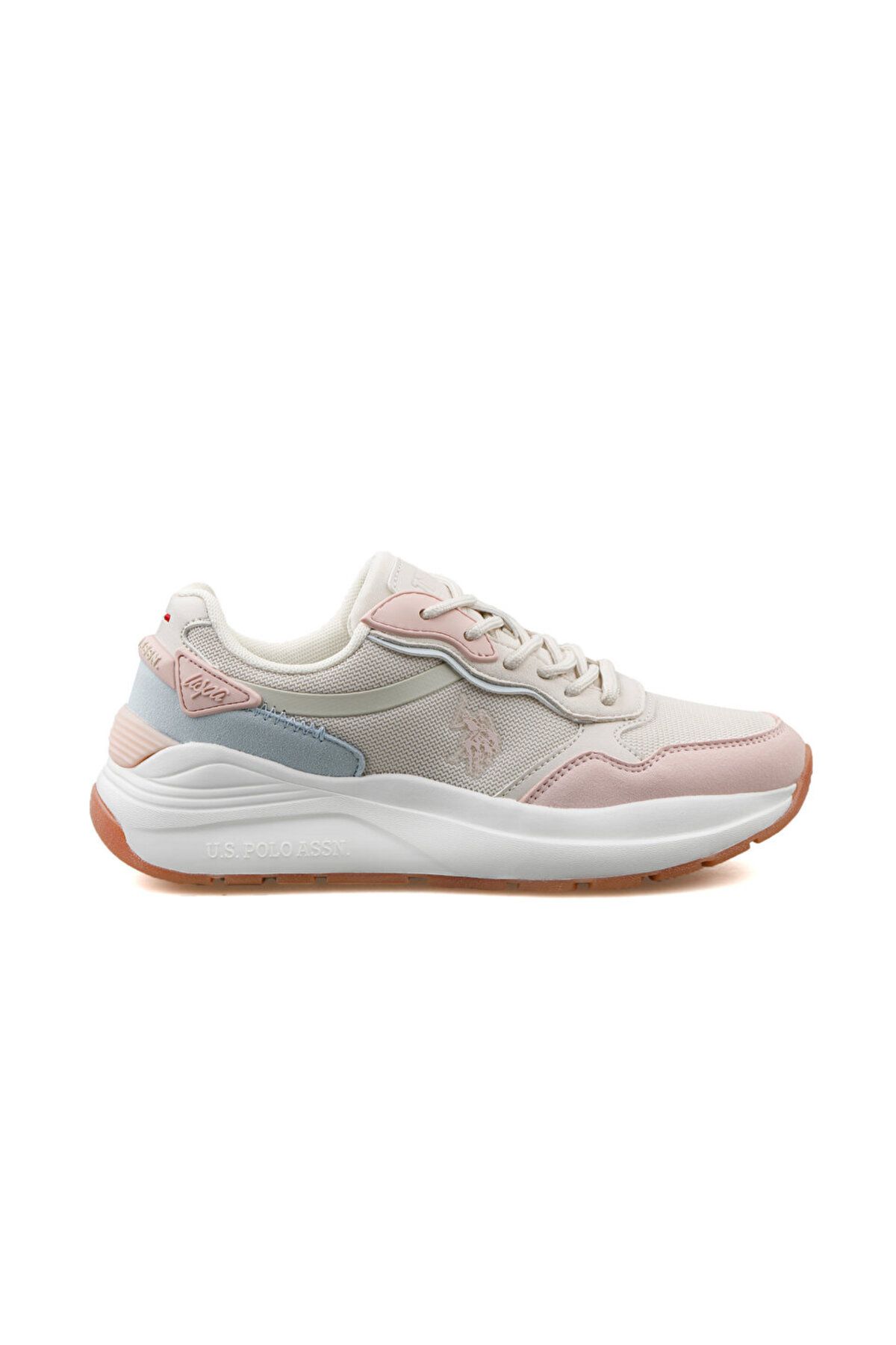 اسنیکر نود زنانه U.S.Polo Assn. 4P IMOJ 4FX کفش روزانه بژ U.S. Polo Assn.
