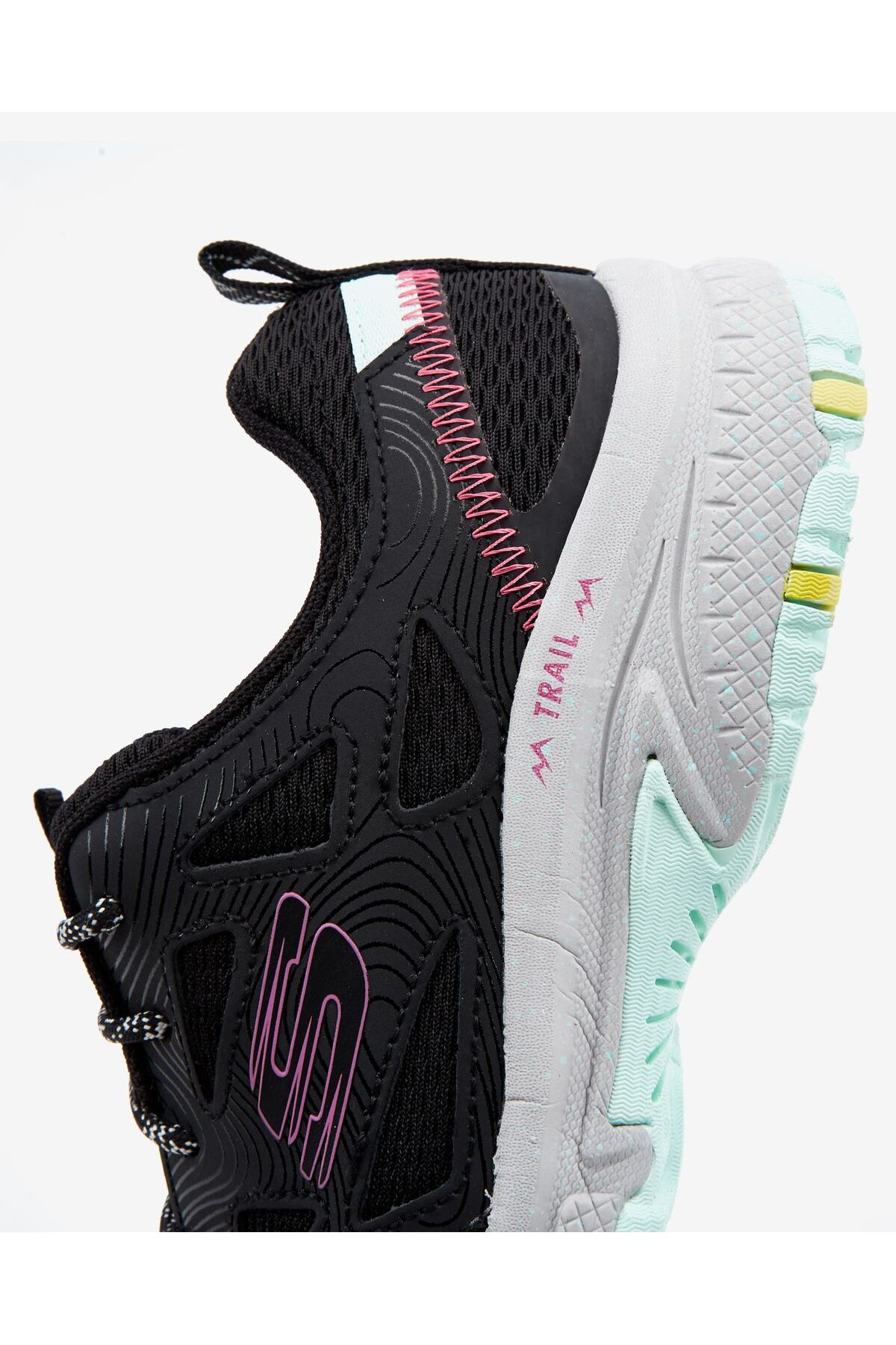 اسنیکر زنانه مشکی اسکیچرز | 149821 اورجینال - تصویر 4