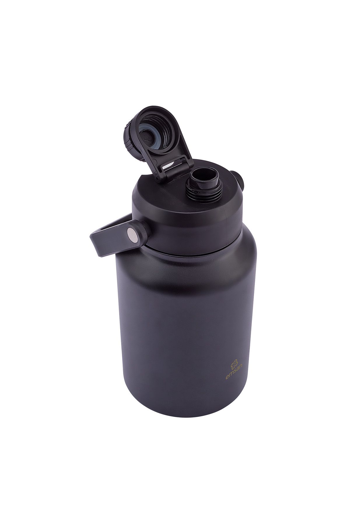 فلاسک مشکی Strtonger 2 L Thermos Emsan