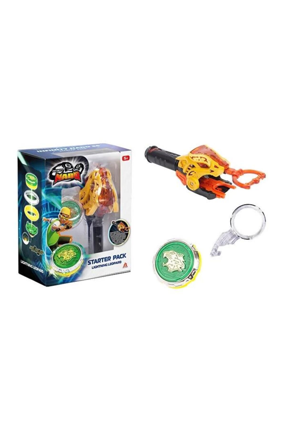 Стартовый набор Mega Toy Mega Beyblade Infinity Nado Lightning Leopard TXZCCFACB416353